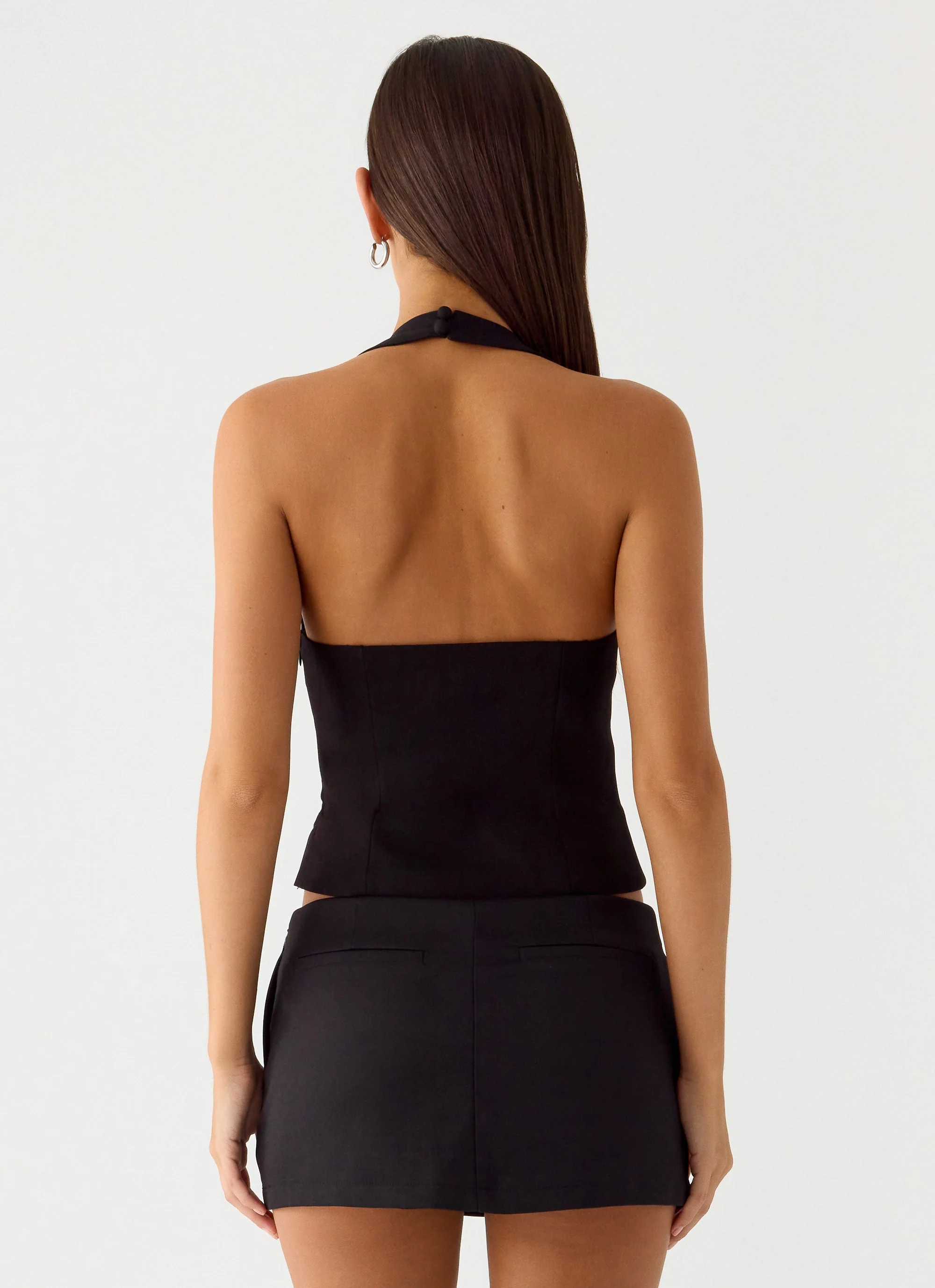 Mirna Micro Skort - Black - Image 3