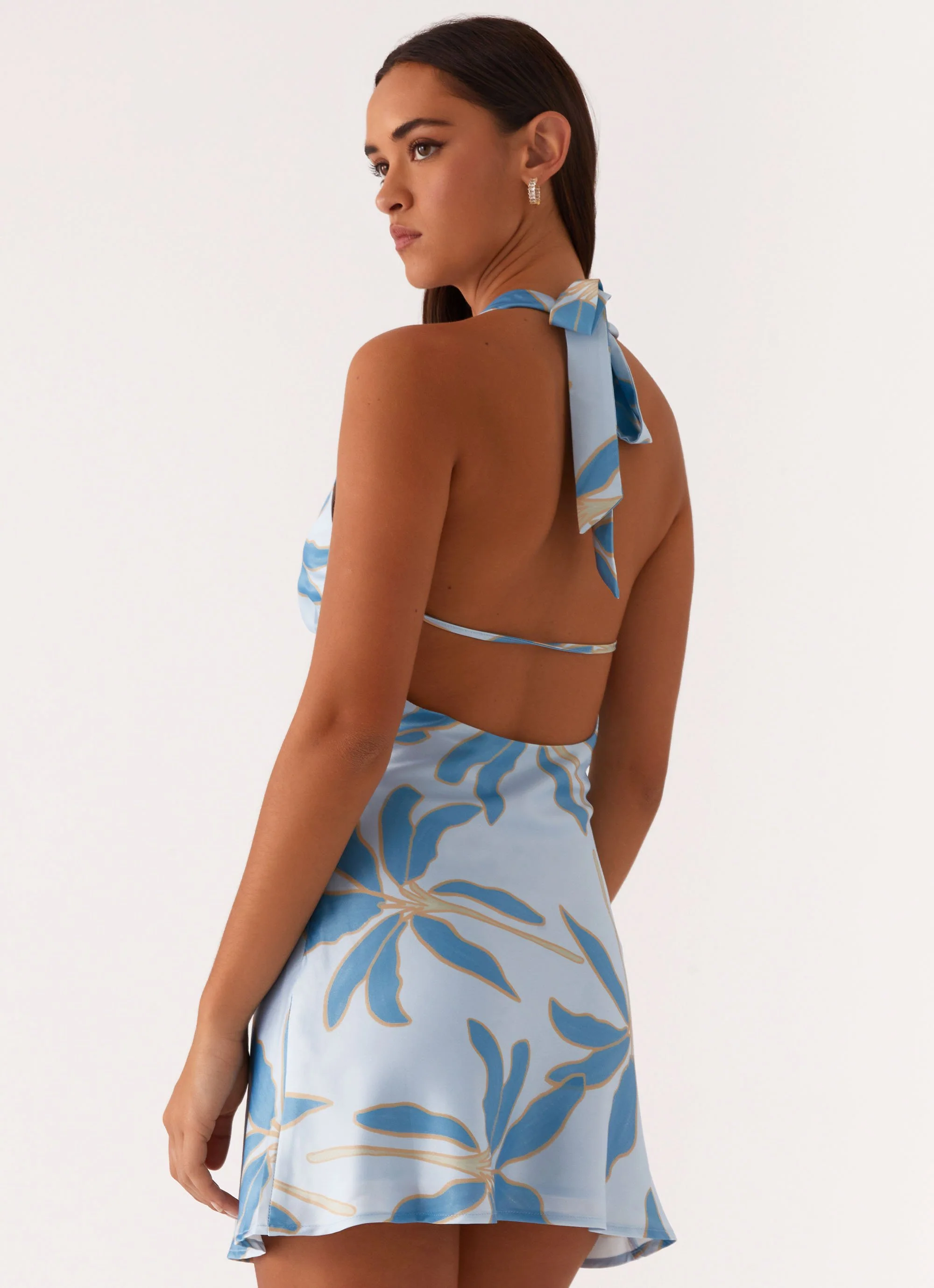 Miss Summer Mini Dress - Opulent Blue - Image 6