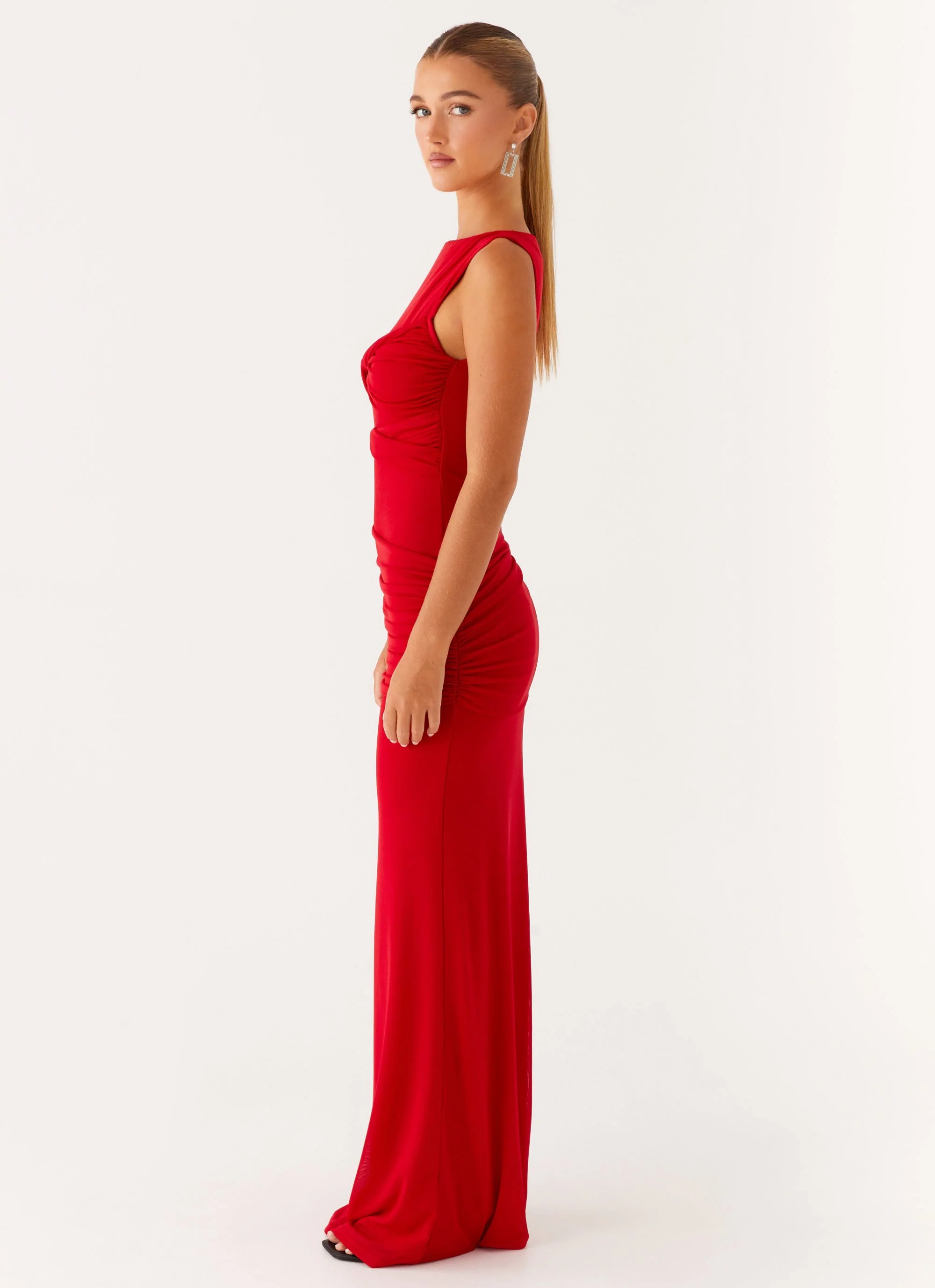 Missy Maxi Dress - Red - Image 2