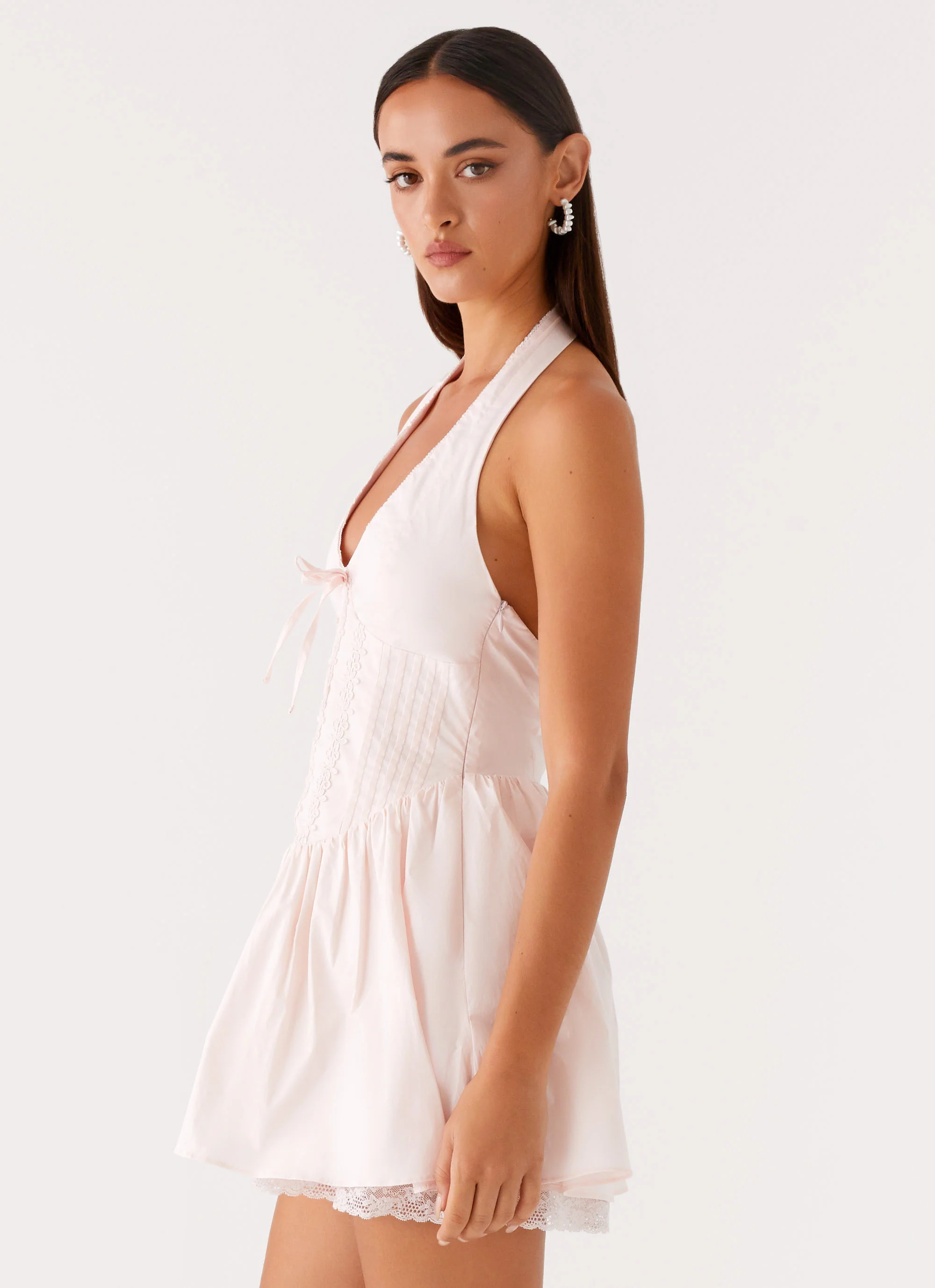 Moira Mini Dress - Pink - Image 3