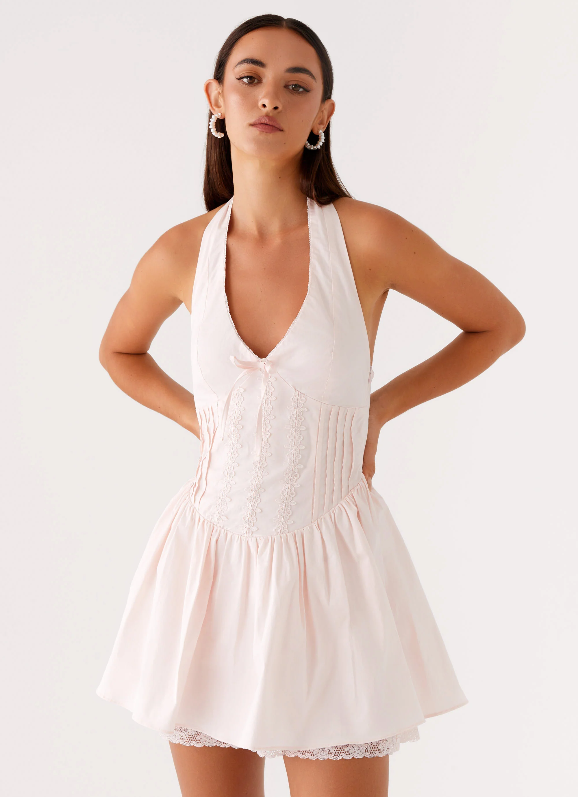 Moira Mini Dress - Pink - Image 5