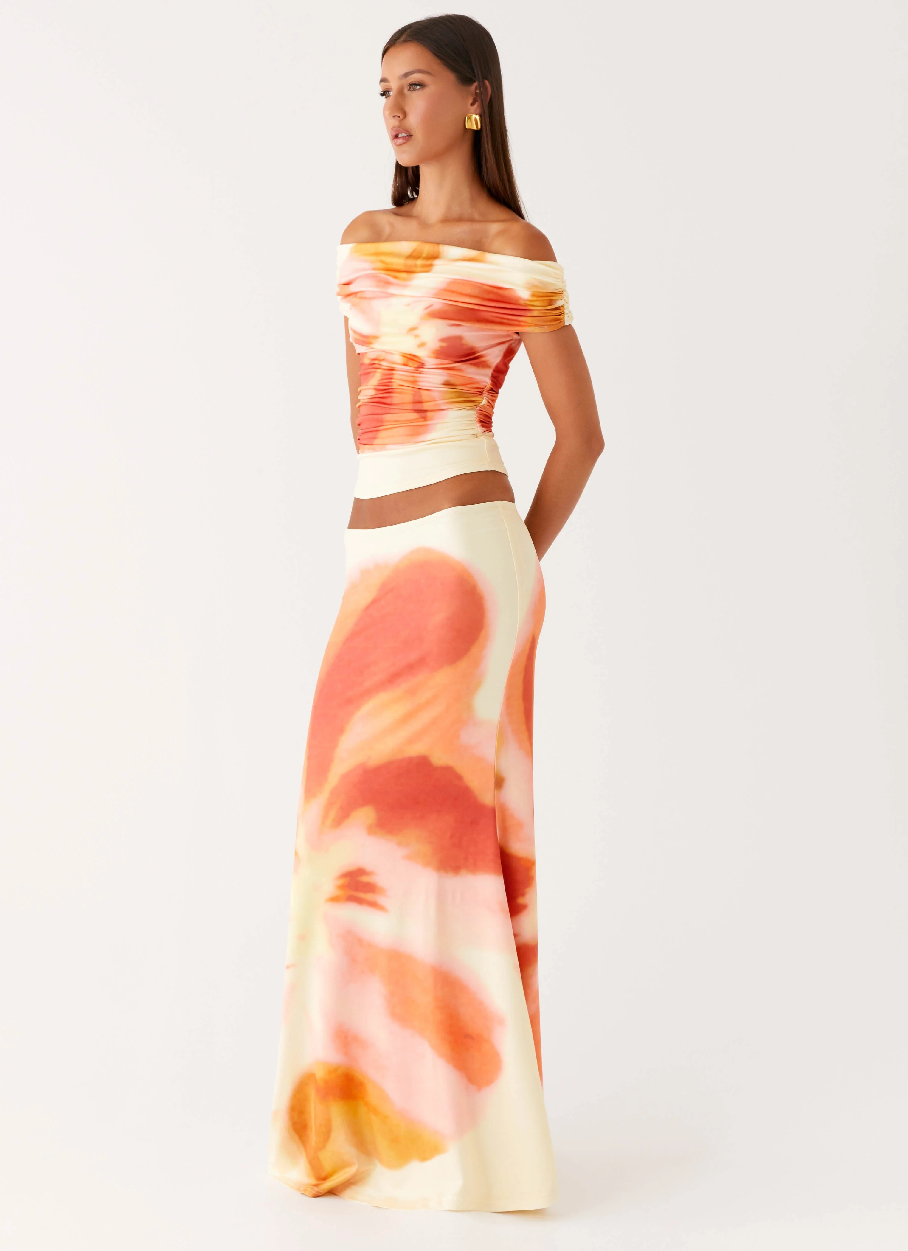 Moka Maxi Skirt - Mimosa Blossom - Image 5
