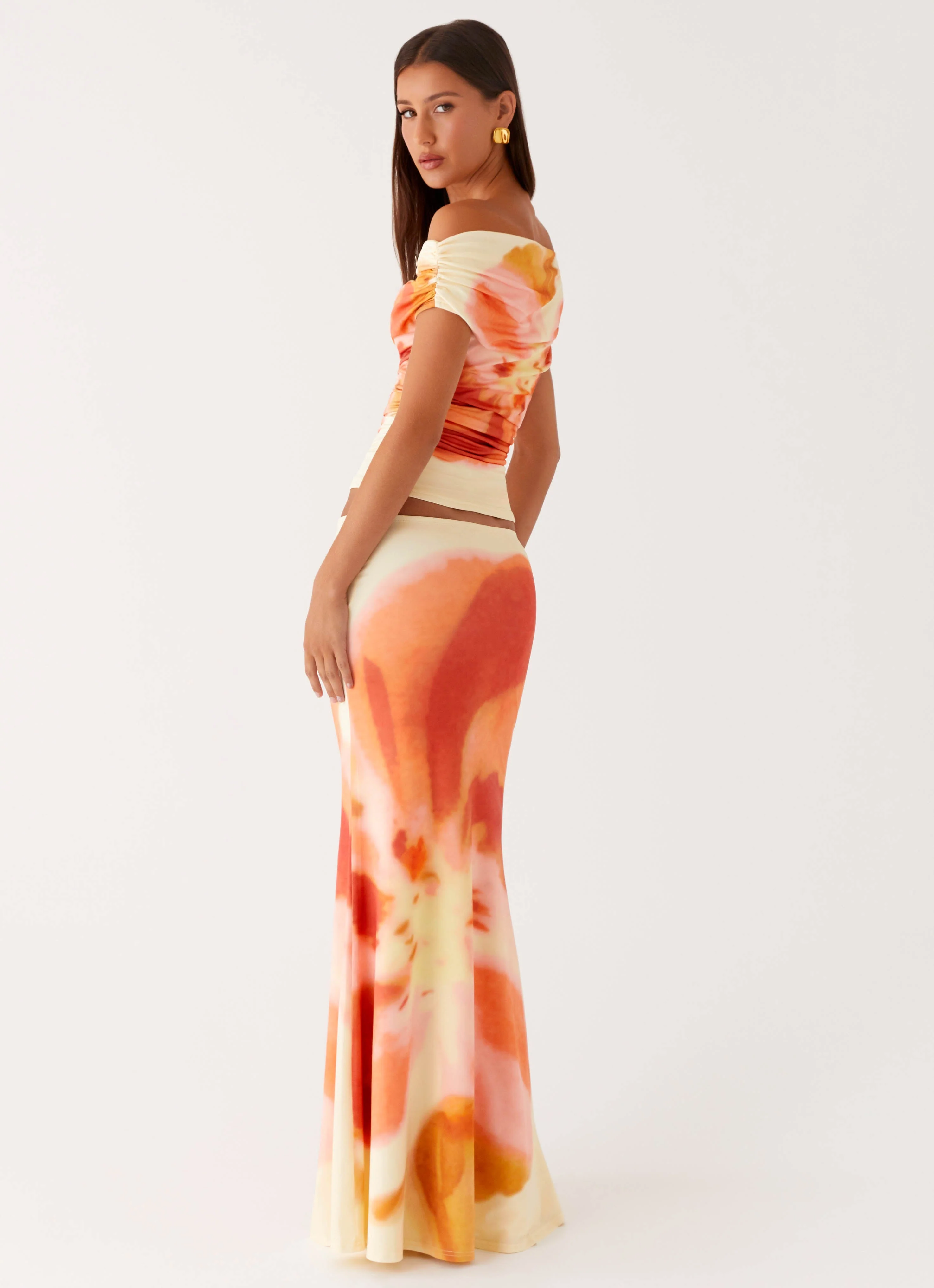 Moka Maxi Skirt - Mimosa Blossom - Image 6