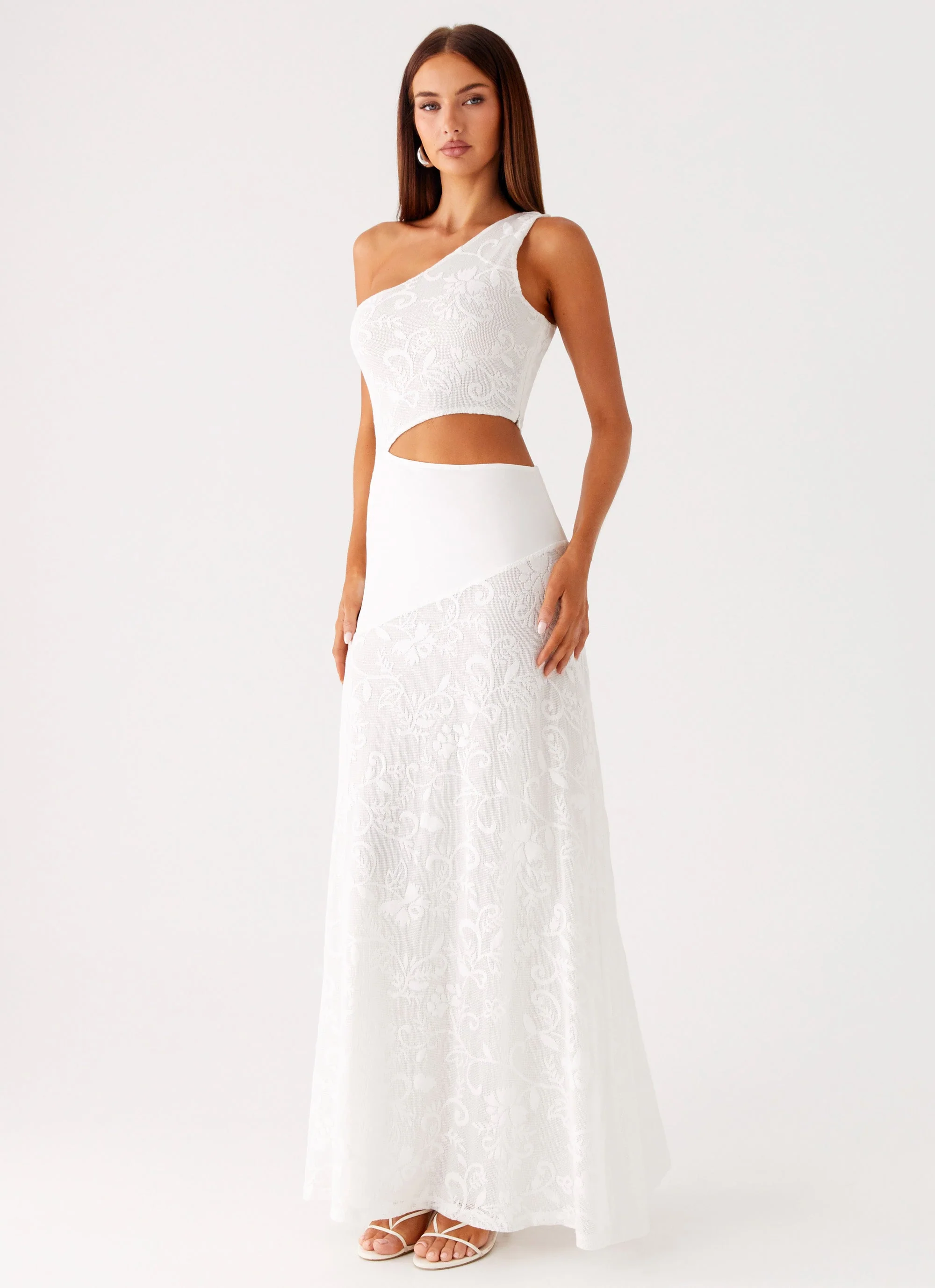 More Than Maybe Maxi Dress - White - Image 6