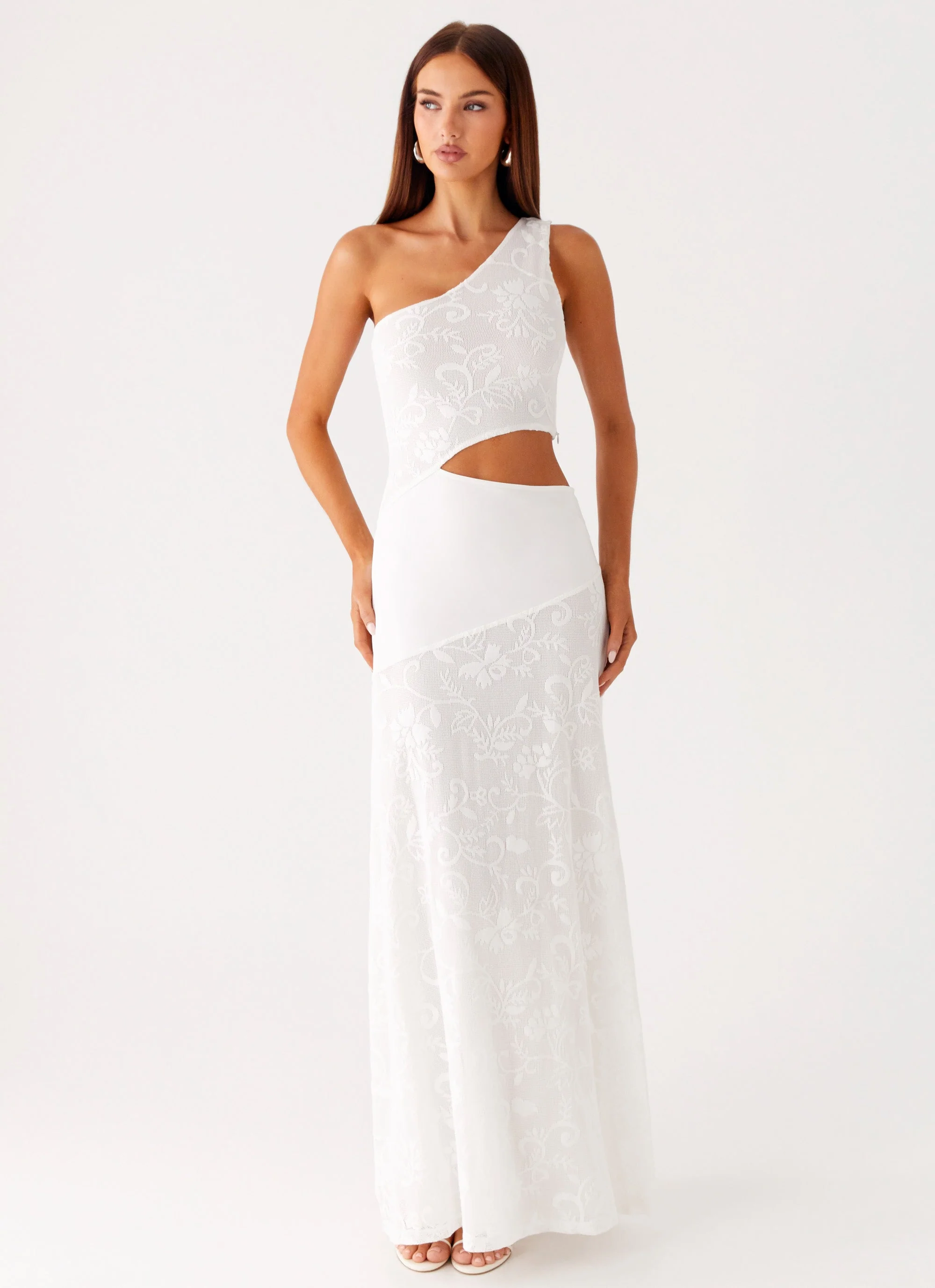 More Than Maybe Maxi Dress - White - Image 7