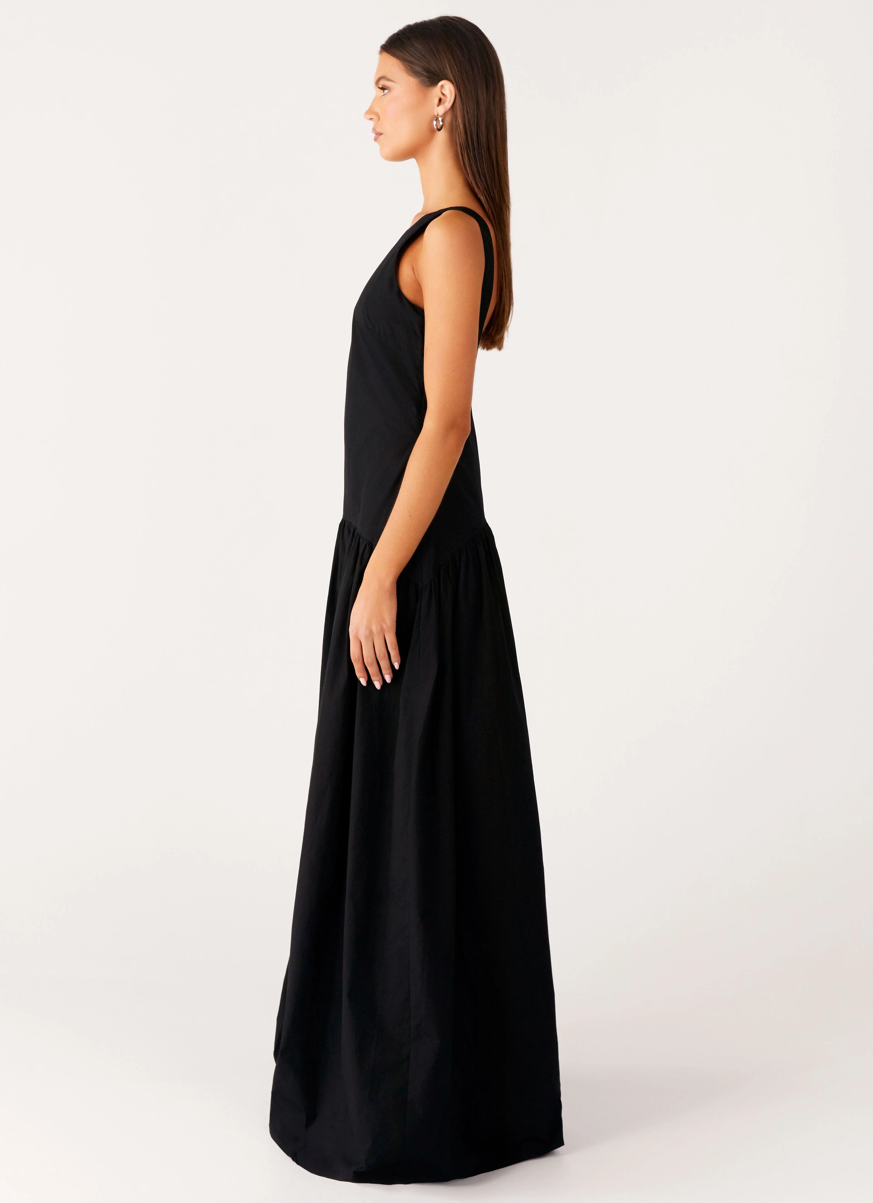 Morena Maxi Dress - Black - Image 3