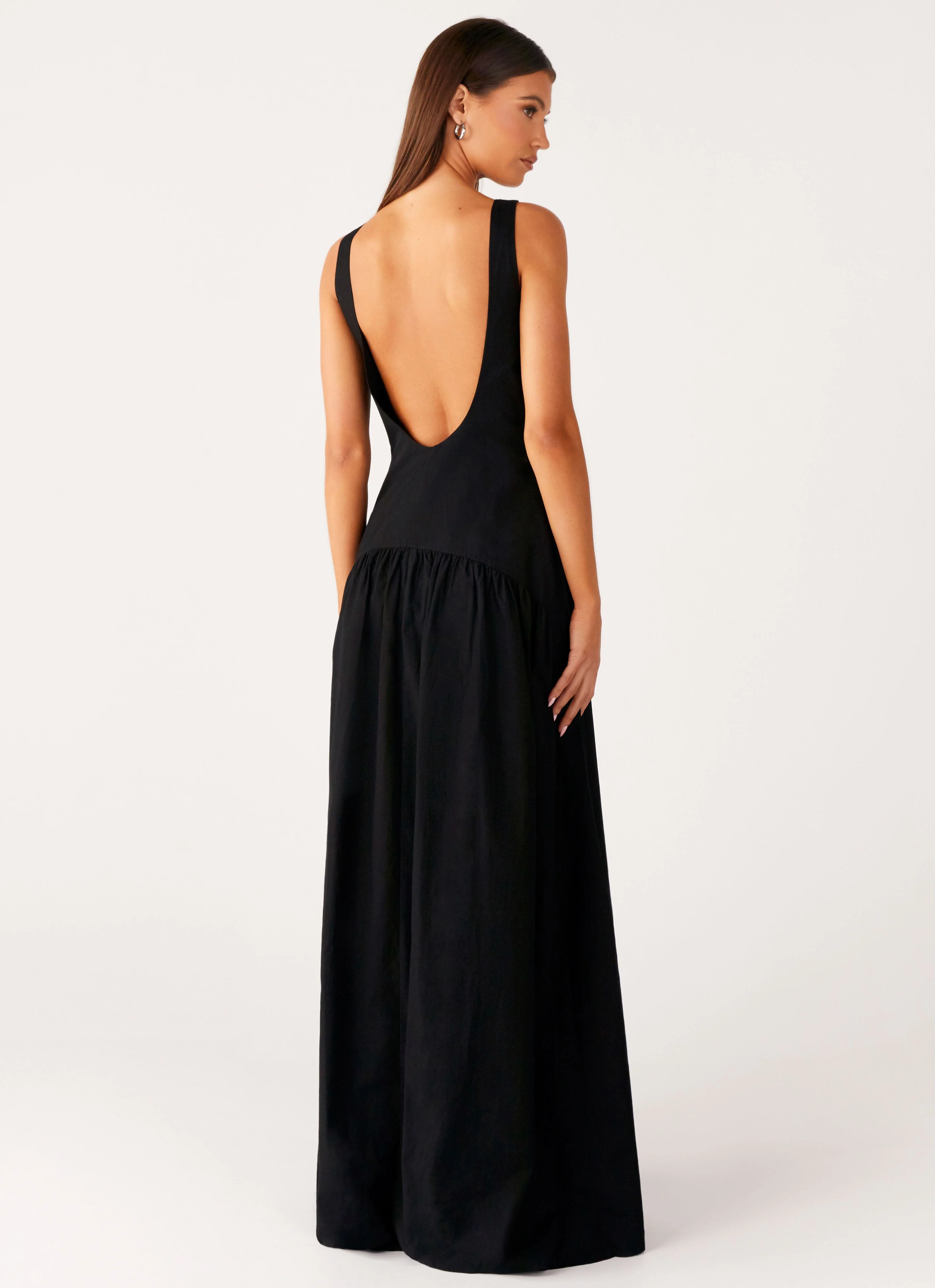 Morena Maxi Dress - Black - Image 4
