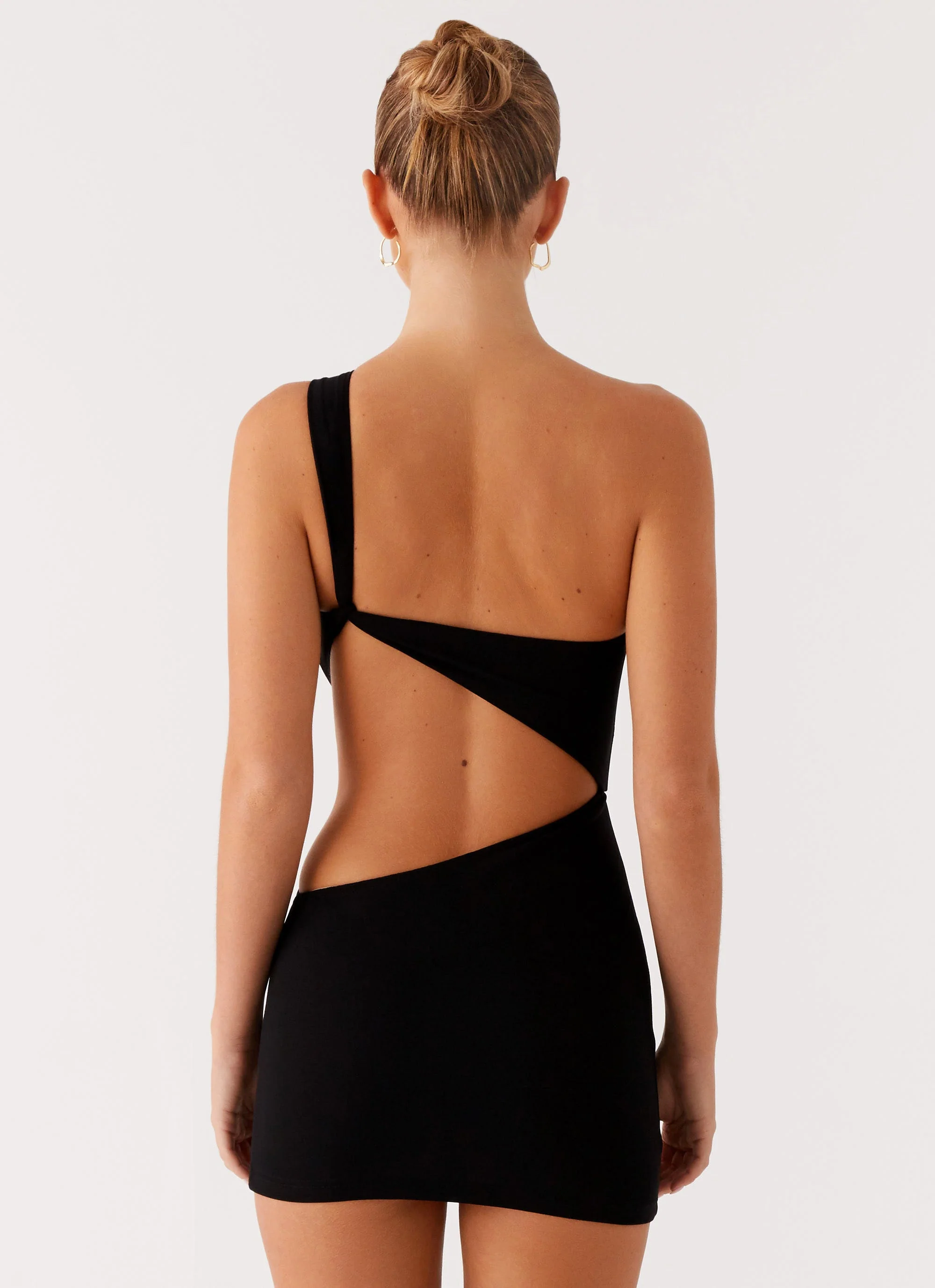 Morocco Mini Dress - Black - Image 4