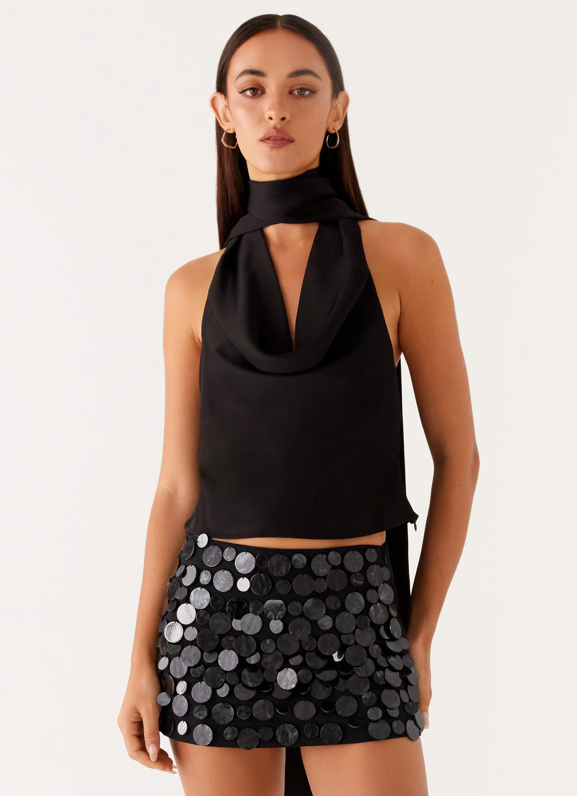 Movie Star Mini Skirt - Black - Image 4
