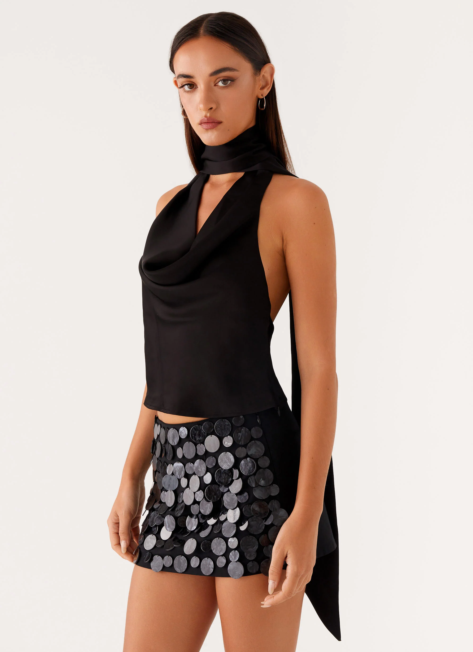 Movie Star Mini Skirt - Black - Image 8