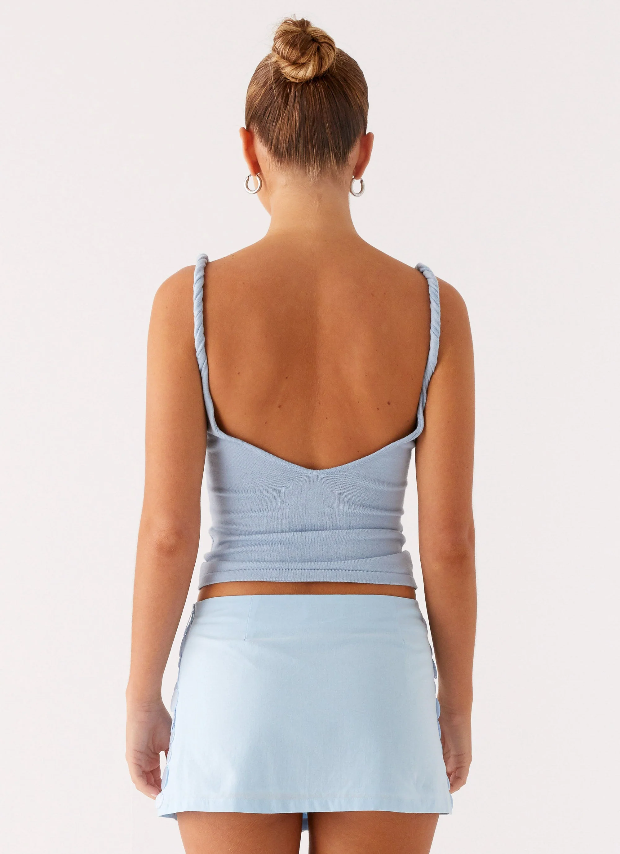 Movie Star Mini Skirt - Blue - Image 3
