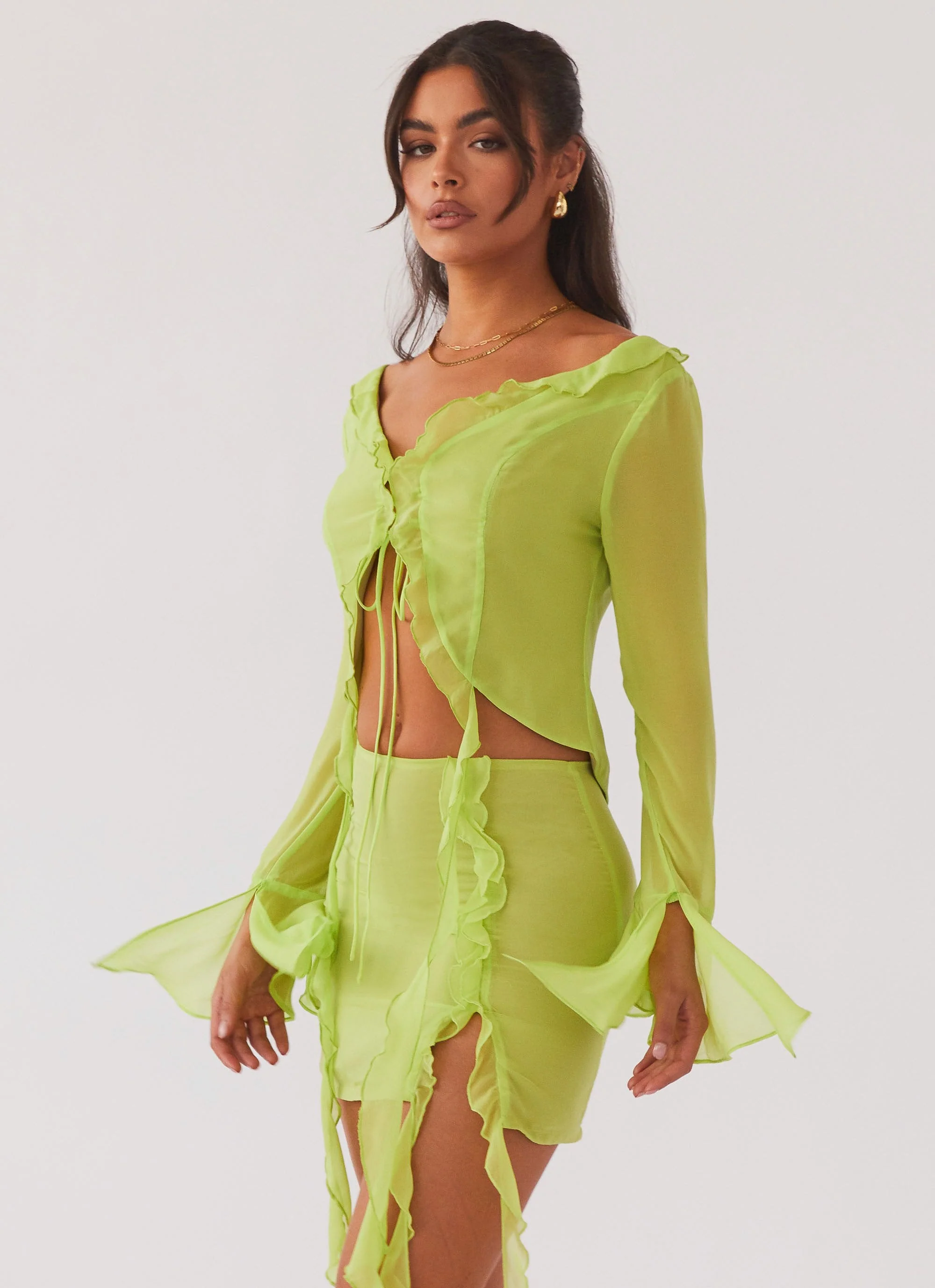 My Favourite Part Blouse - Fern - Image 4