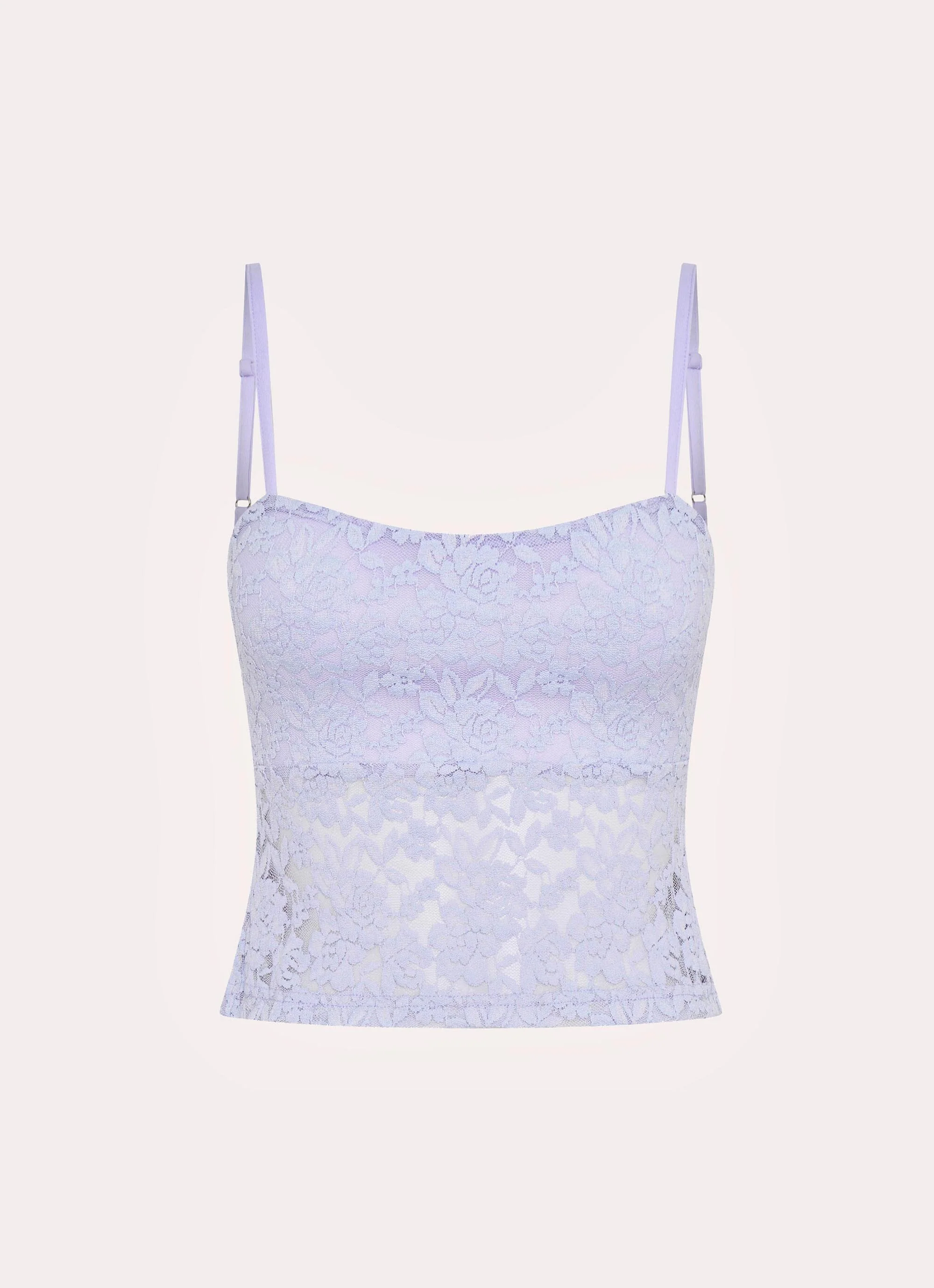 Nancy Lace Top - Lilac - Image 6