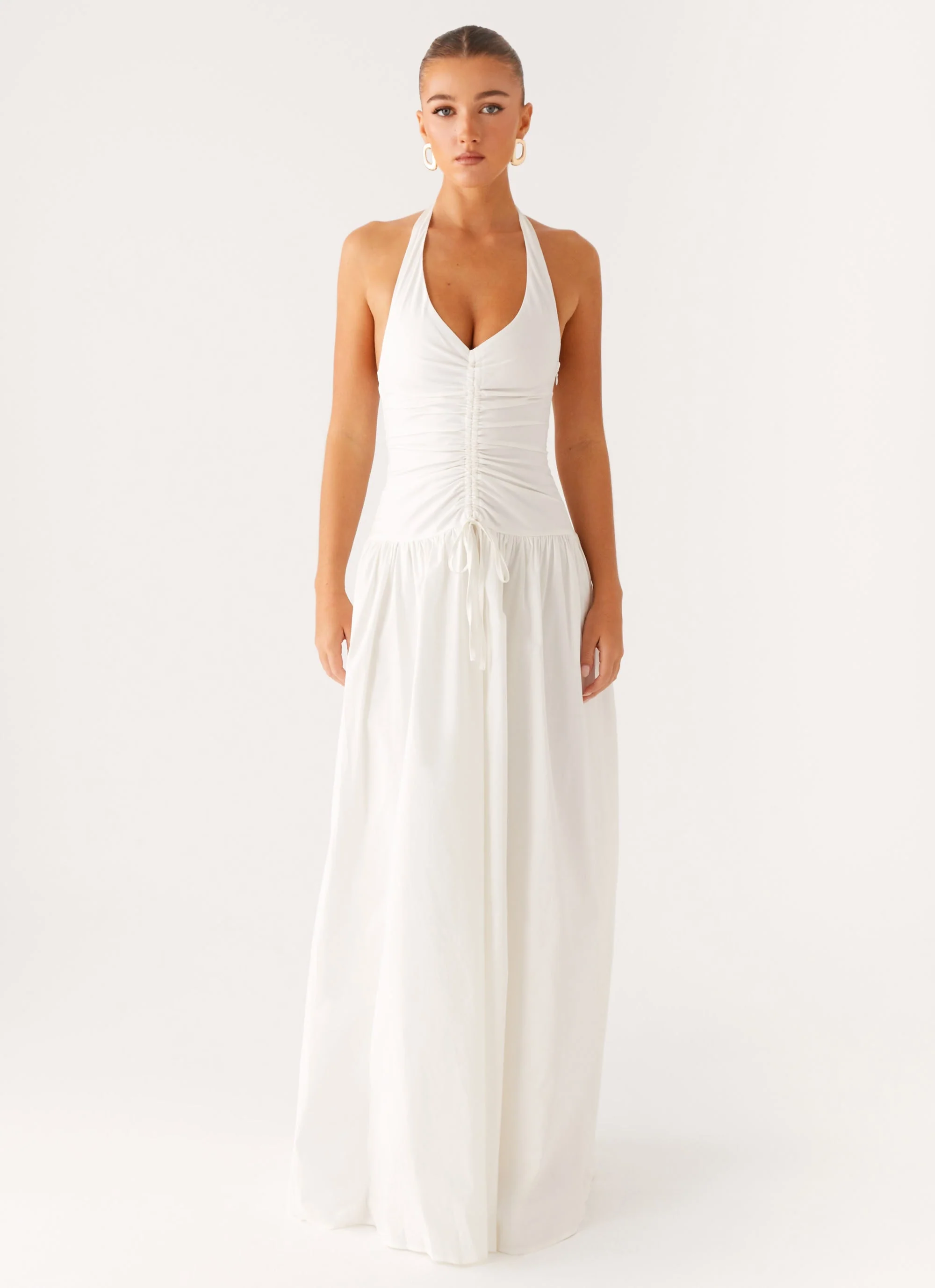Narnie Maxi Dress - Ivory - Image 3