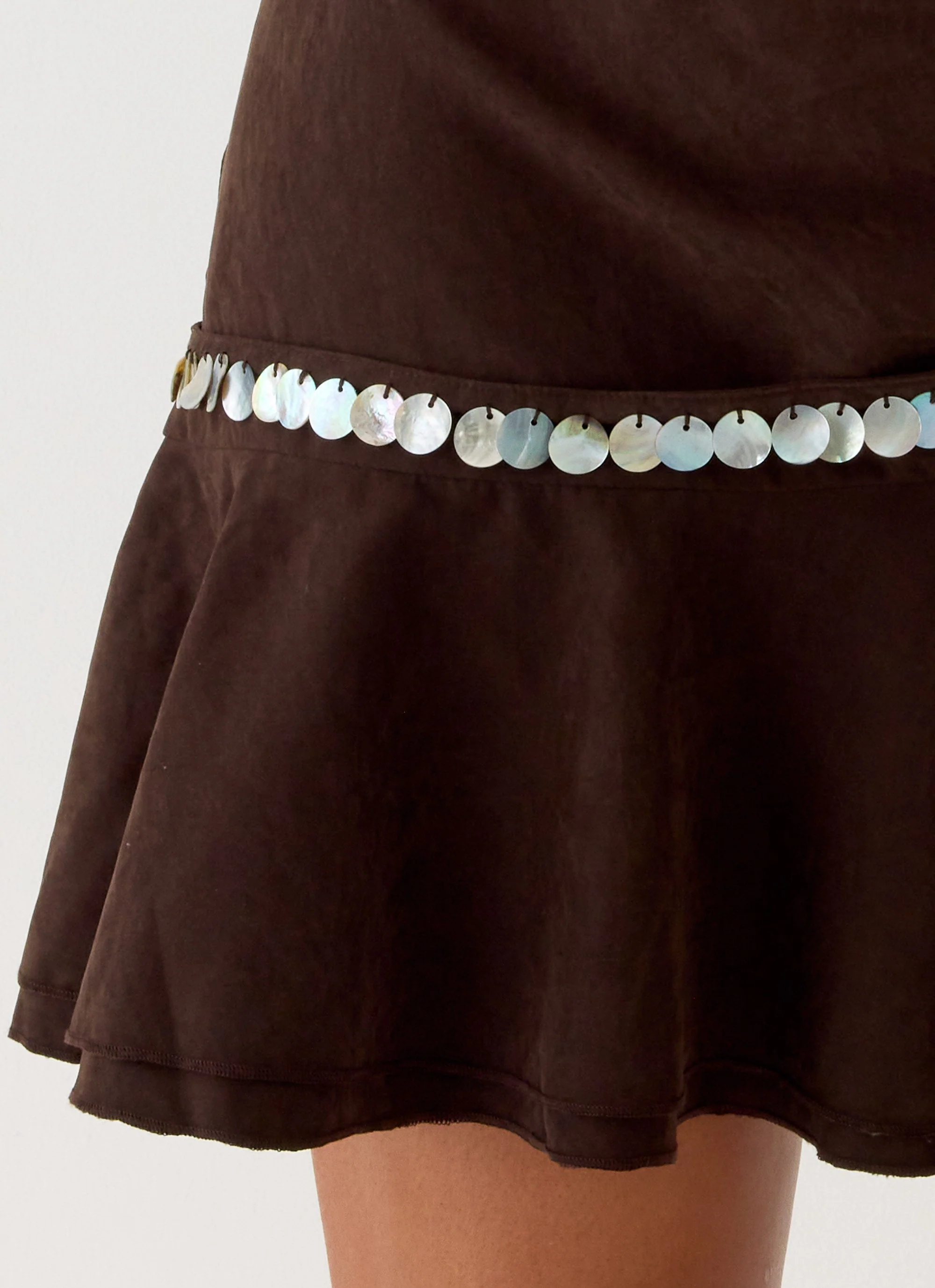Natabelle Mini Dress - Chocolate - Image 4
