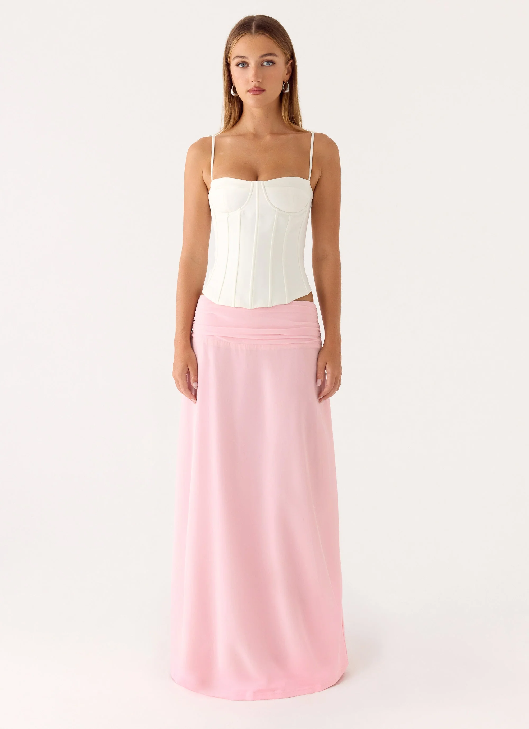Natalya Maxi Skirt - Pink - Image 4