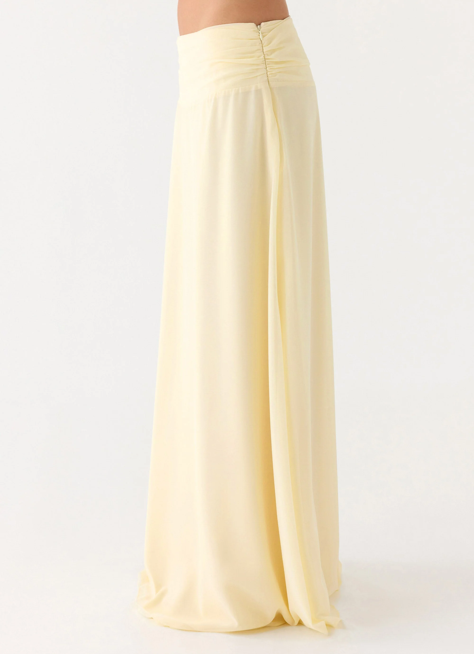 Natalya Maxi Skirt - Yellow - Image 2