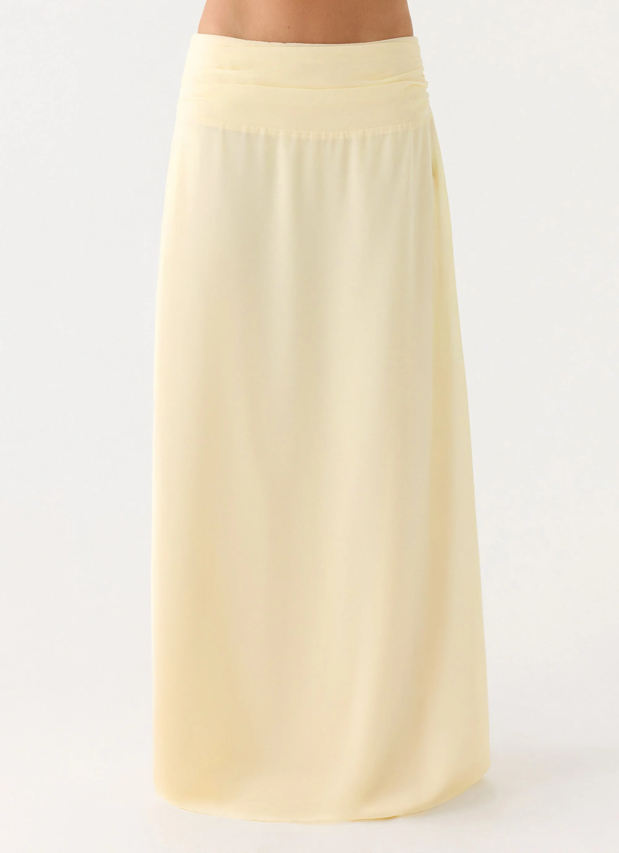 Natalya Maxi Skirt - Yellow - Image 4