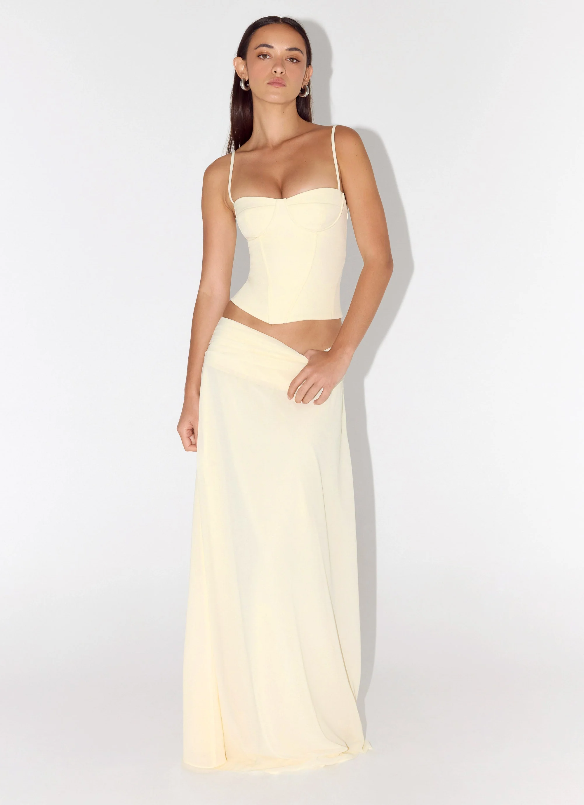 Natalya Maxi Skirt - Yellow - Image 6
