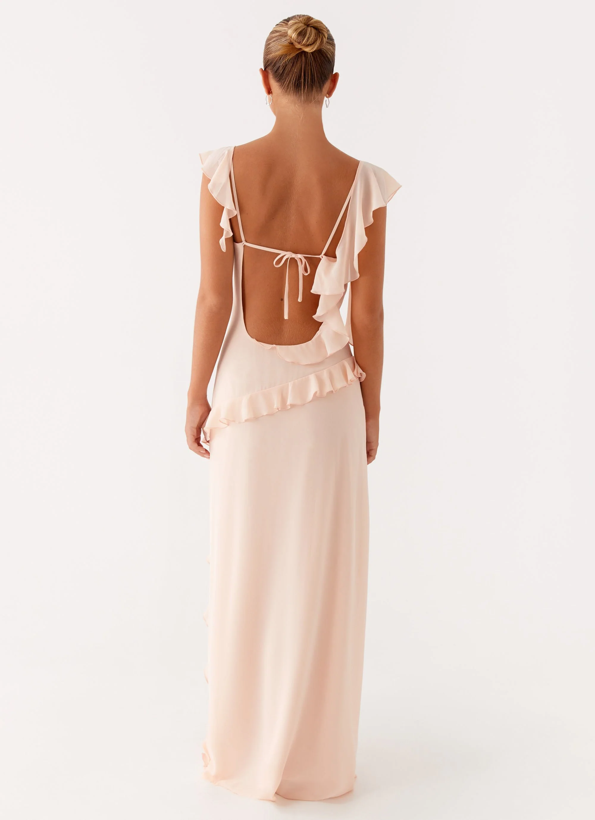 Naya Maxi Dress - Peach - Image 3