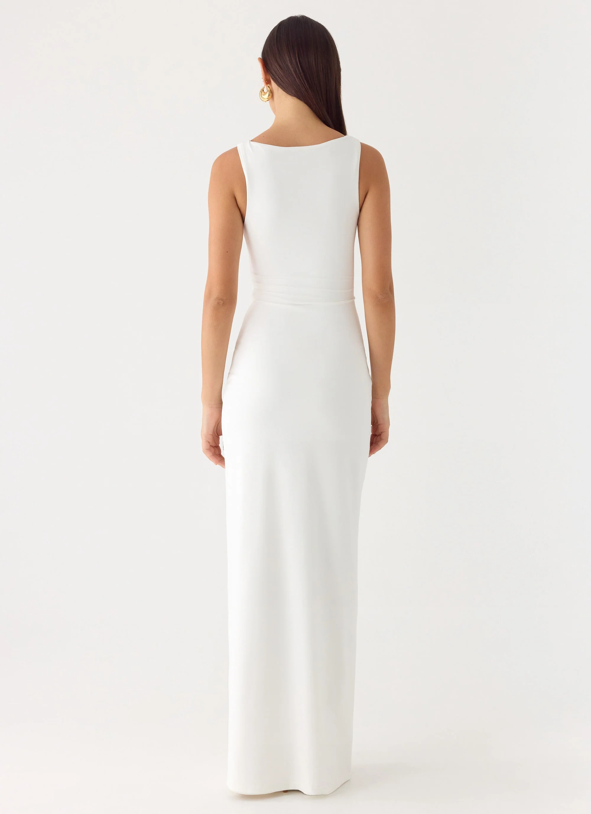 Nerine Maxi Dress - White - Image 3