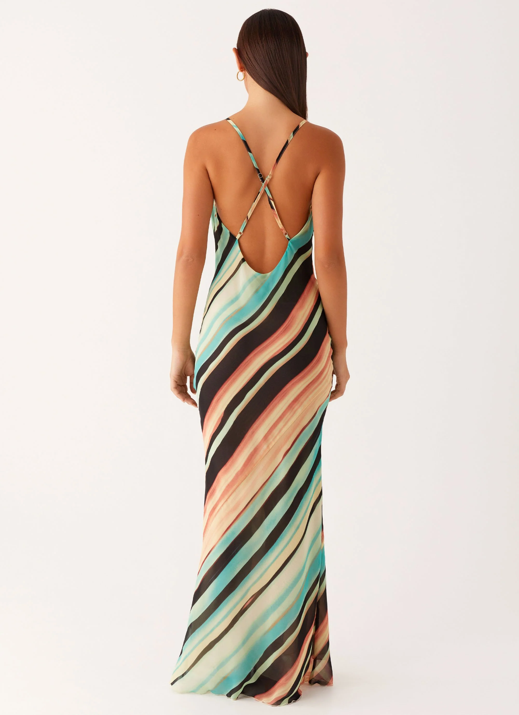 Never Knew Maxi Dress - Stripe - Image 4