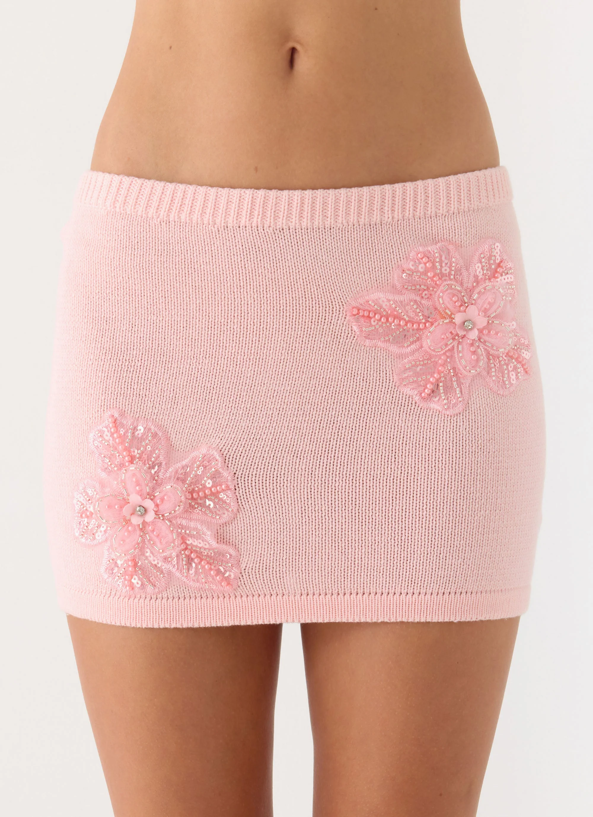 Neverland Mini Skirt - Baby Pink - Image 7