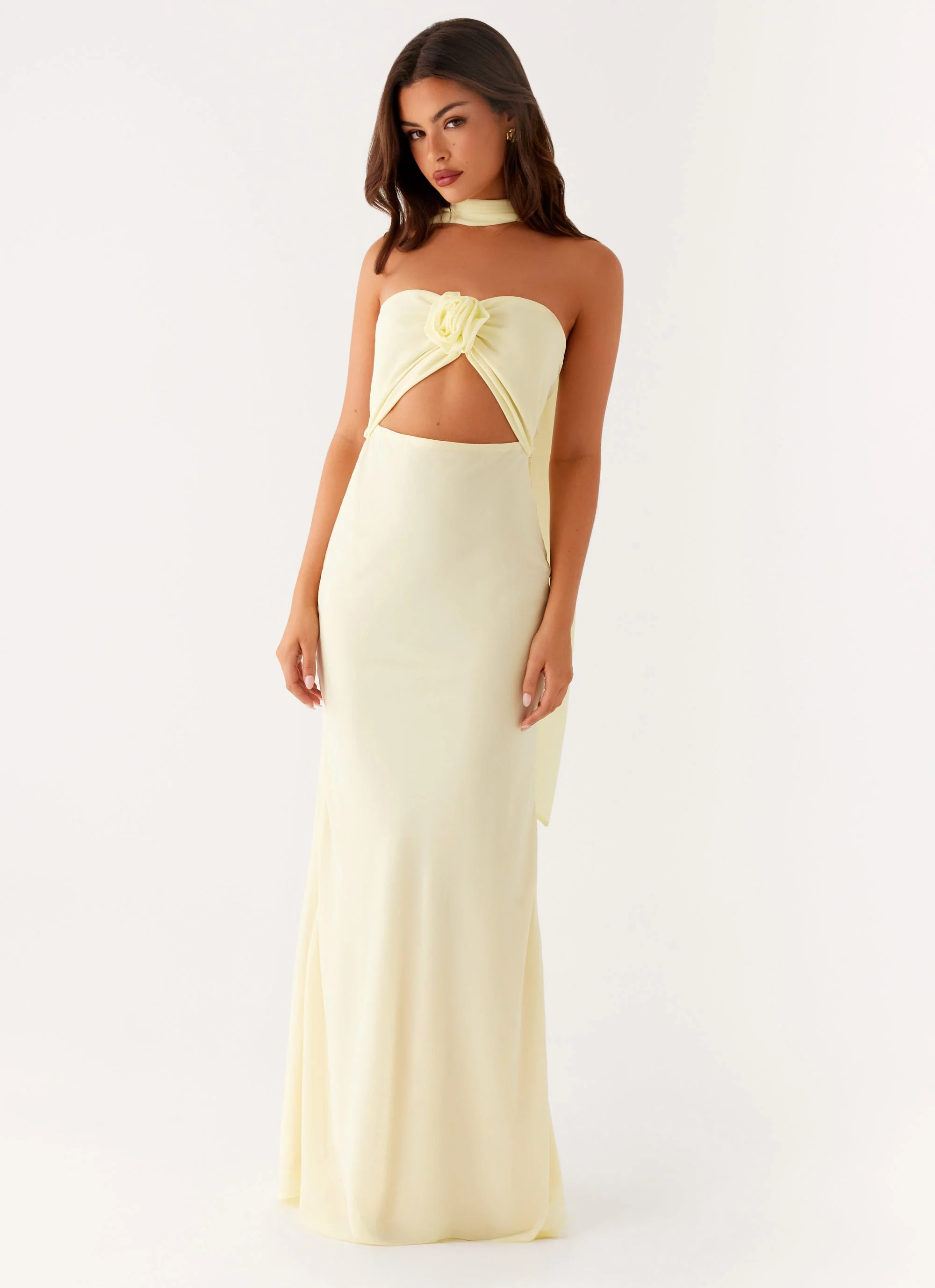 New Light Maxi Dress - Yellow - Image 4