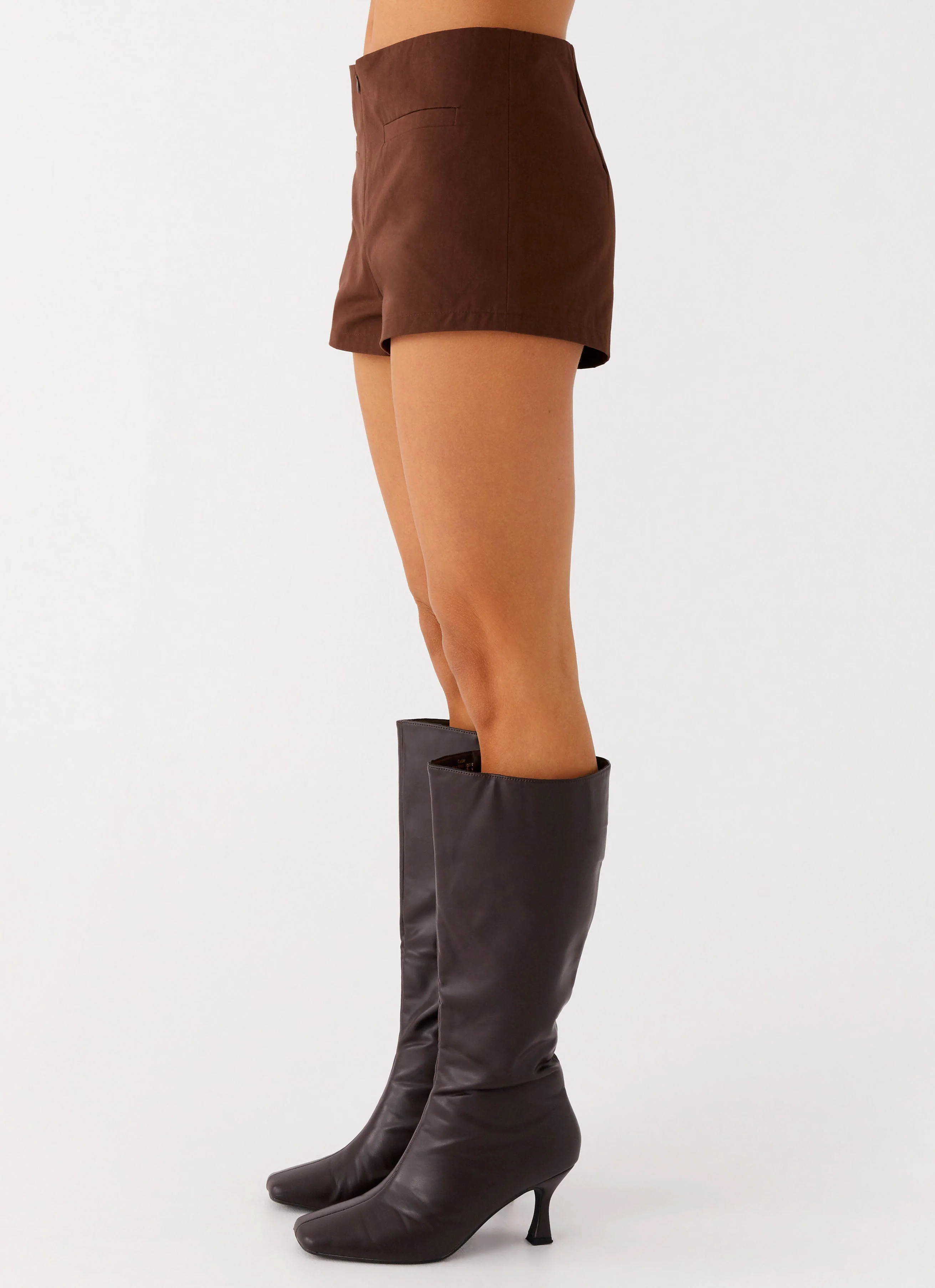 Nia Micro Short - Chocolate - Image 3