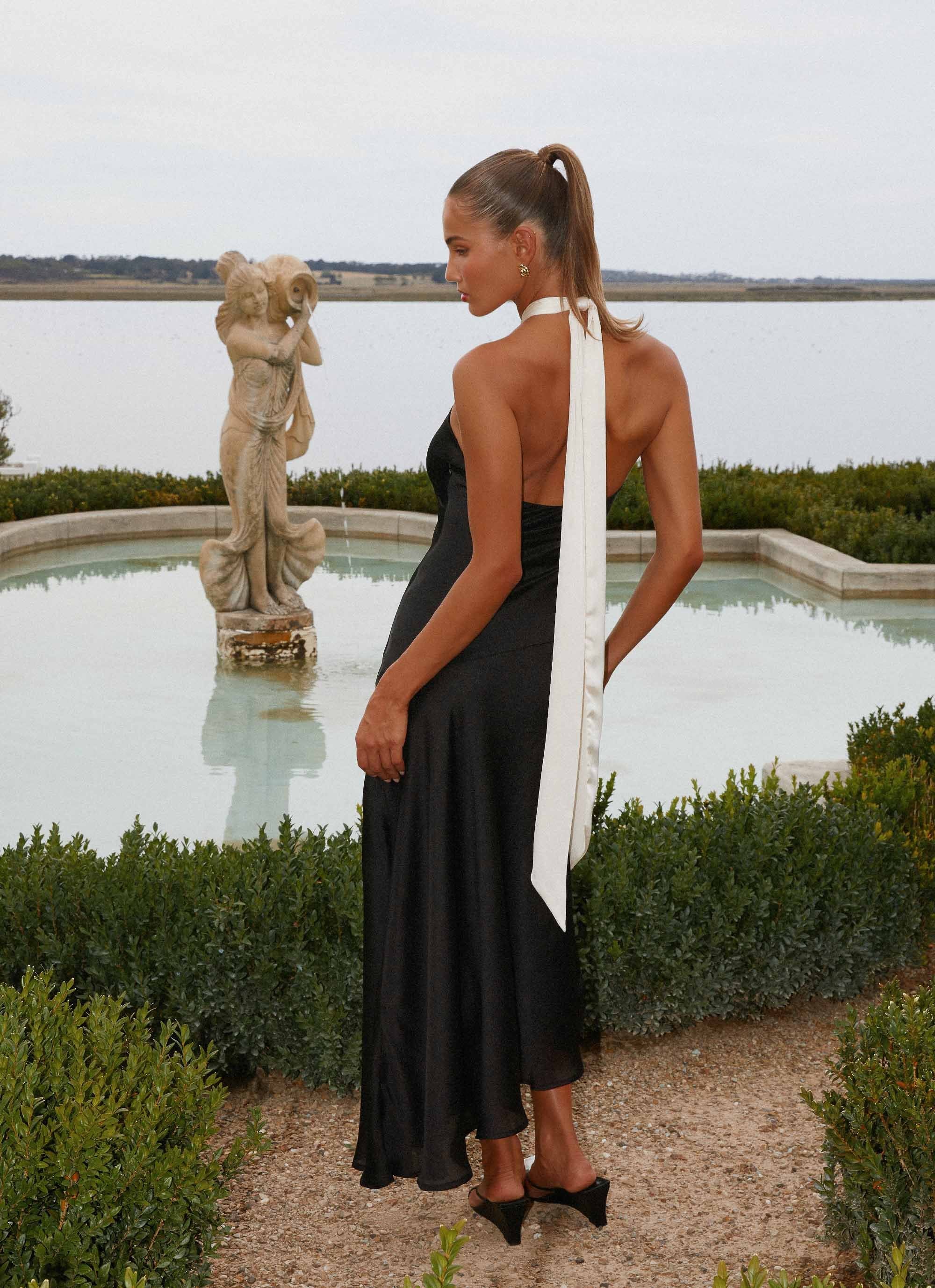 Night Owl Maxi Dress - Black - Image 8