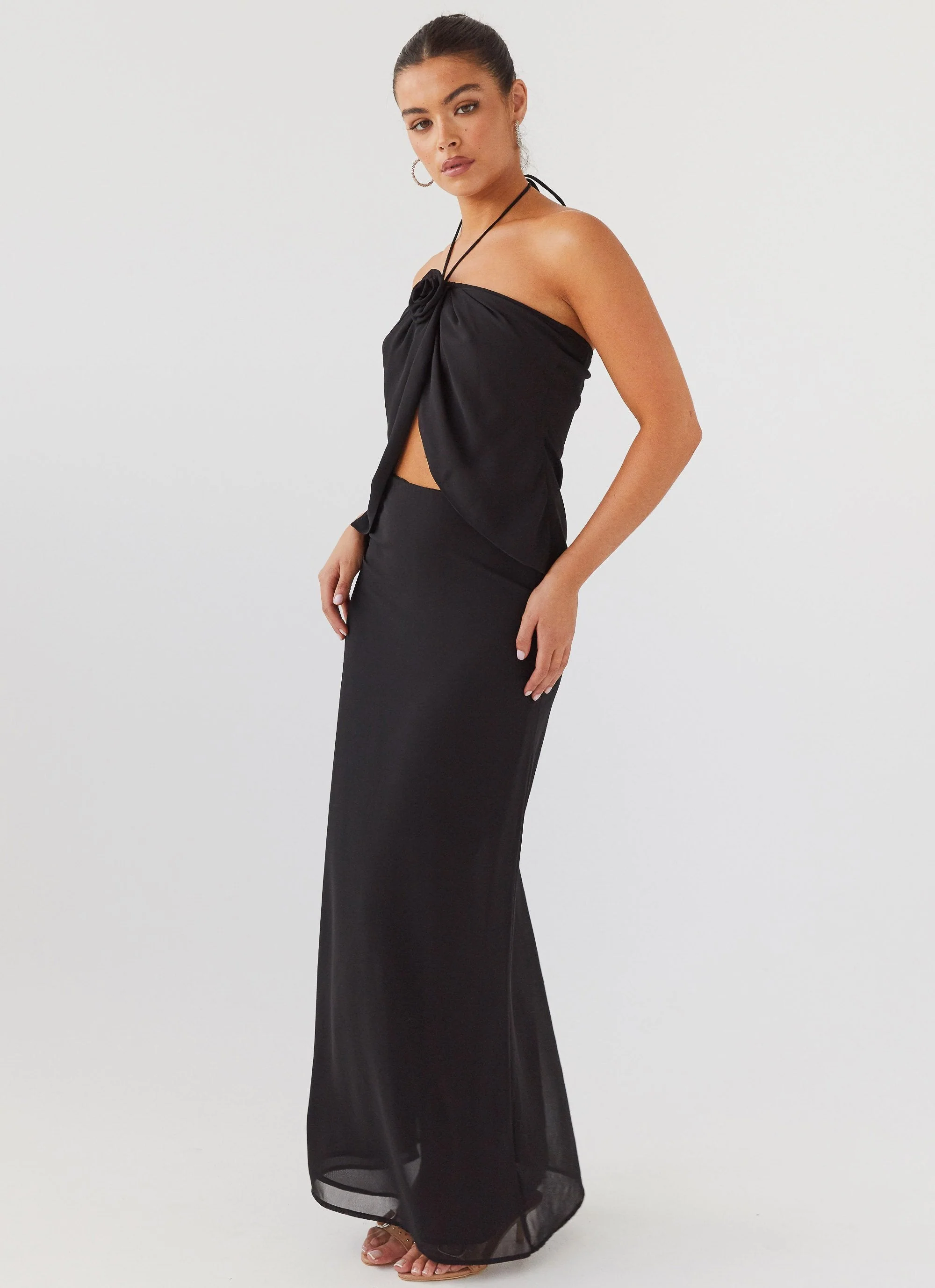 Nightfall Maxi Skirt - Midnight - Image 2