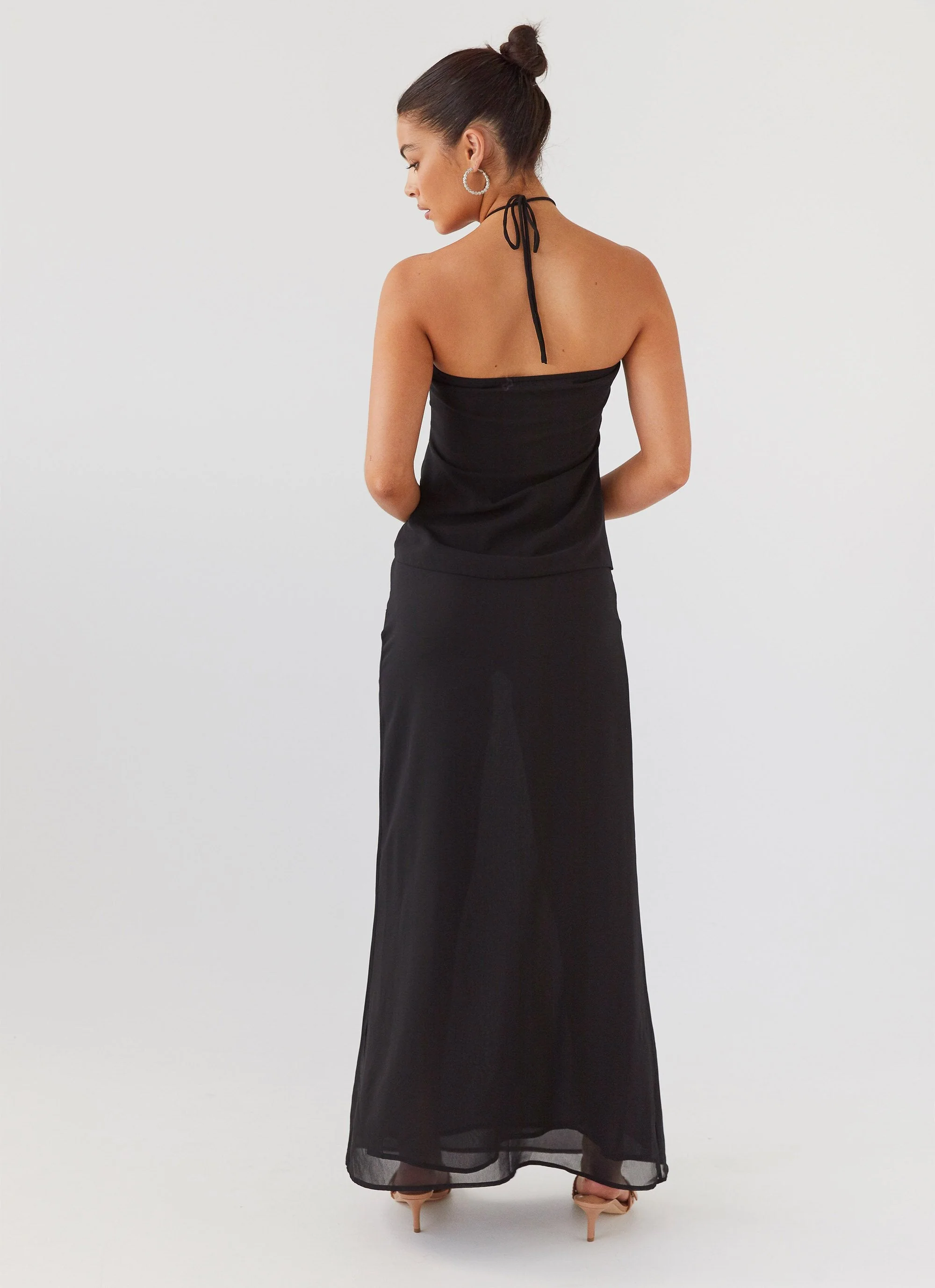 Nightfall Maxi Skirt - Midnight - Image 4