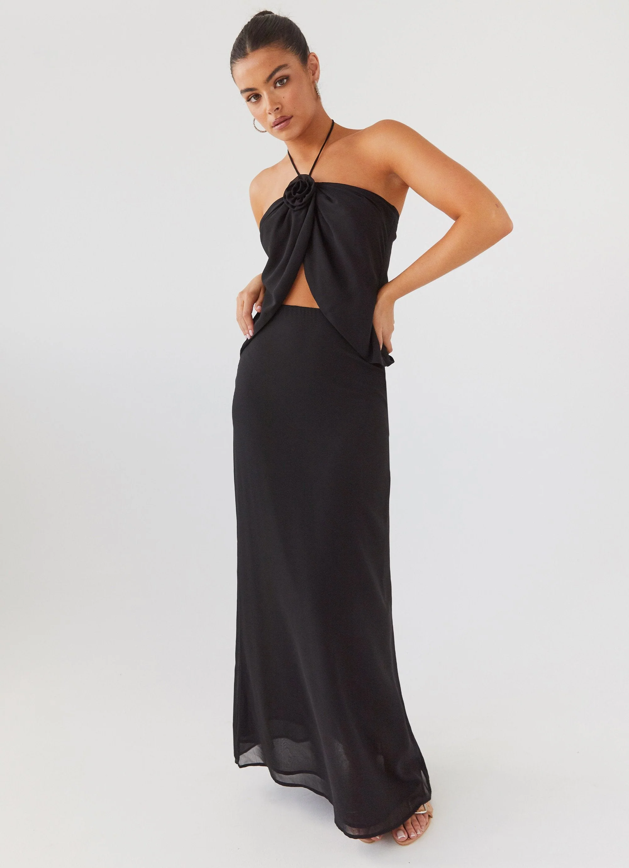 Nightfall Maxi Skirt - Midnight - Image 6