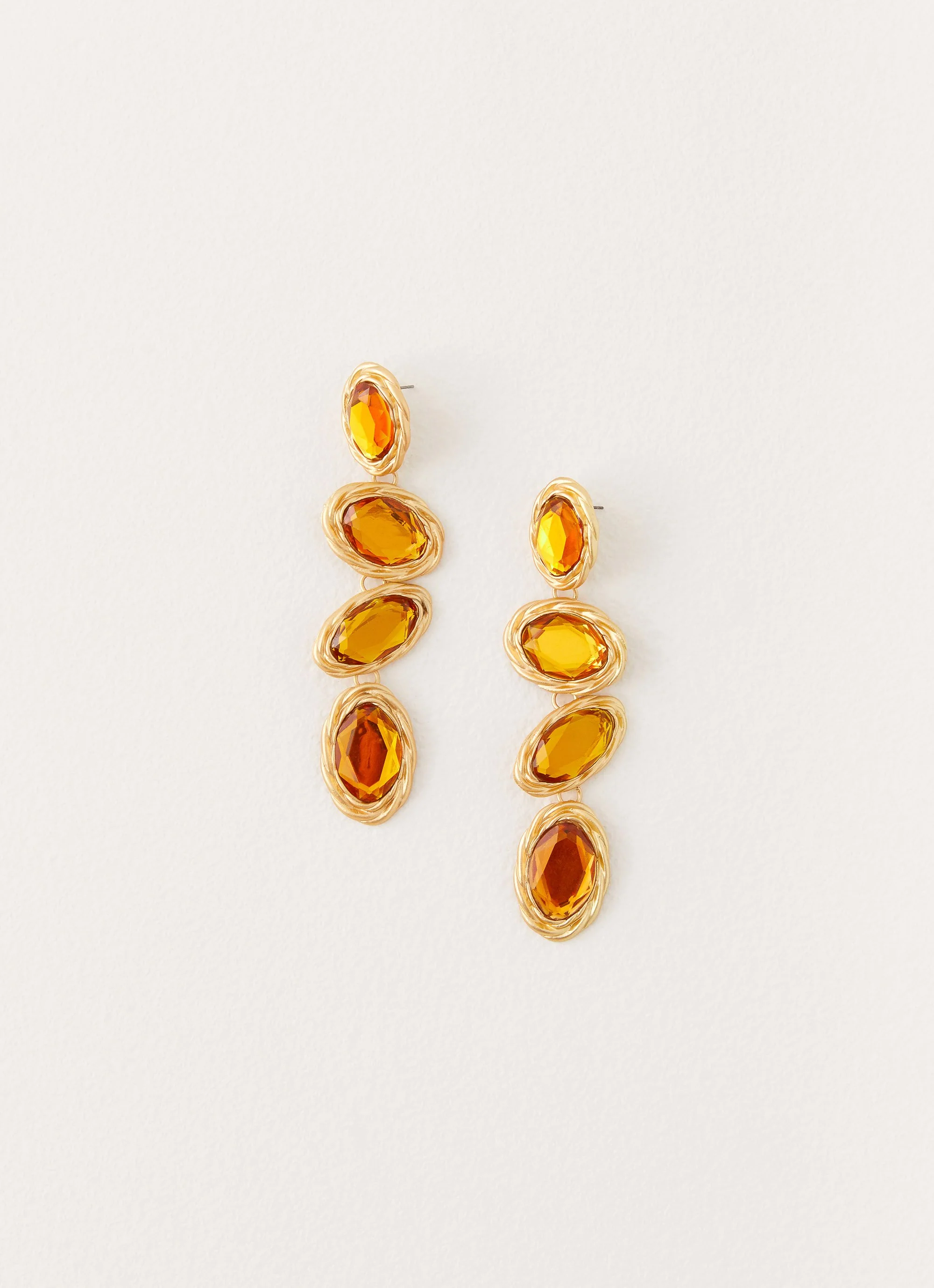 Nikitta Earrings - Orange - Image 3