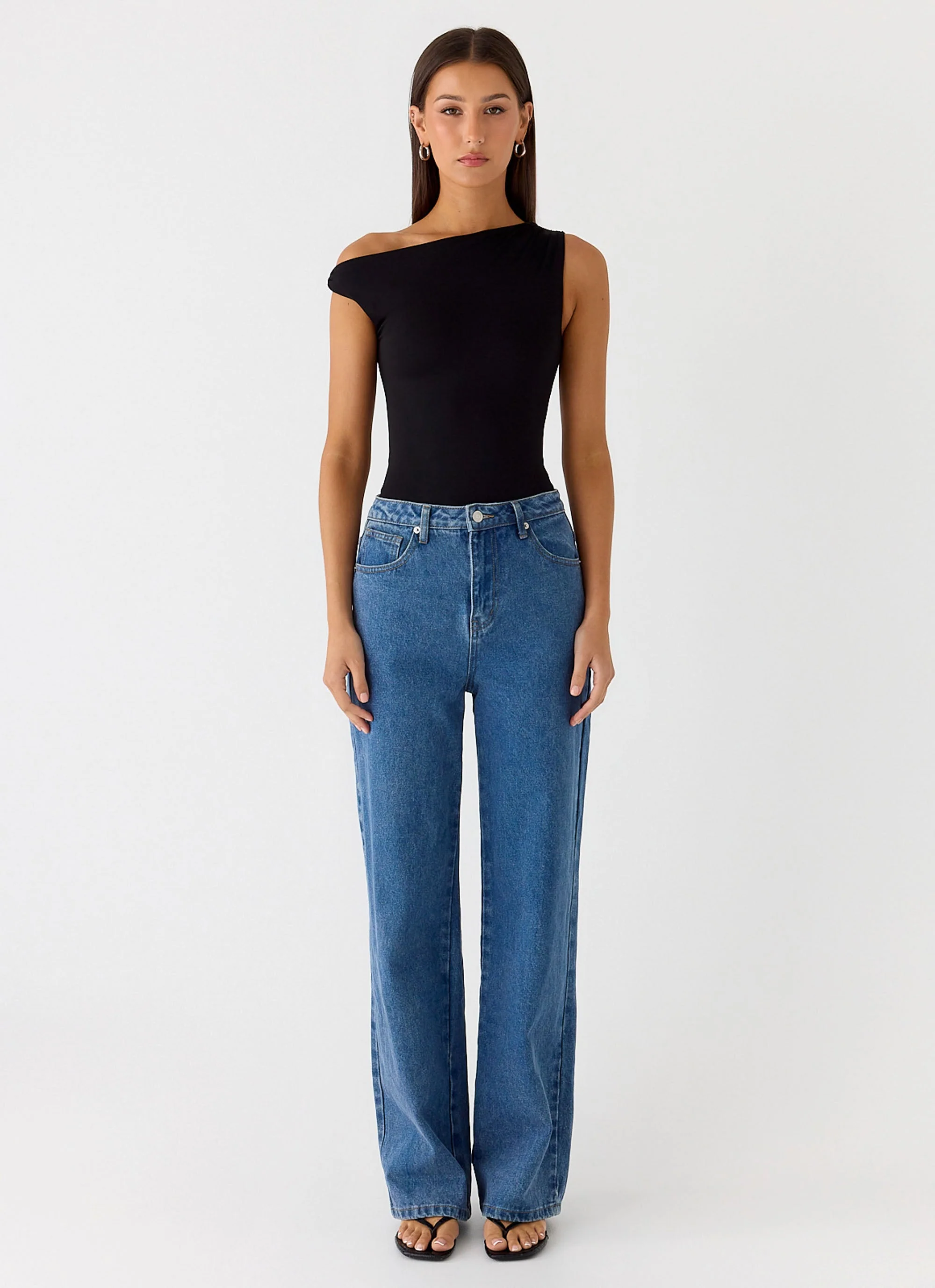 No Answer Bodysuit - Black - Image 2