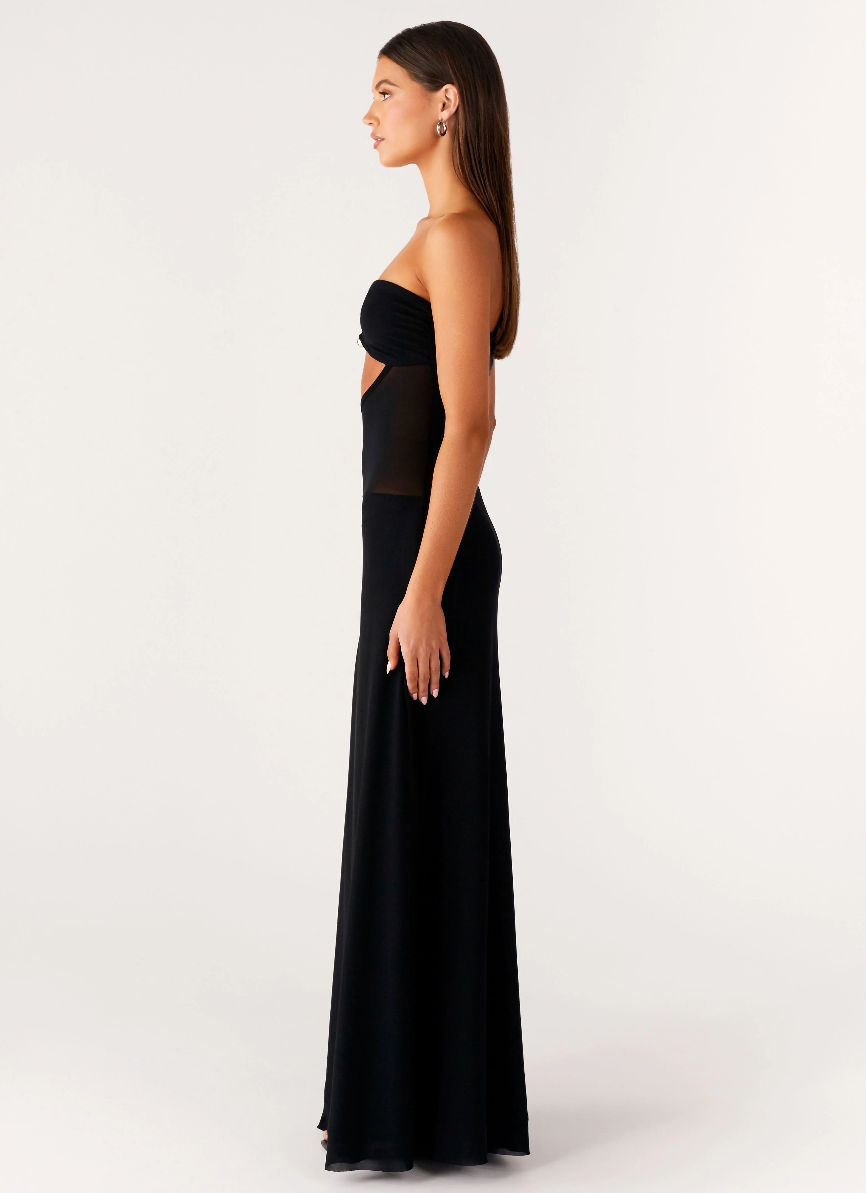 No Apologies Maxi Dress - Black - Image 6