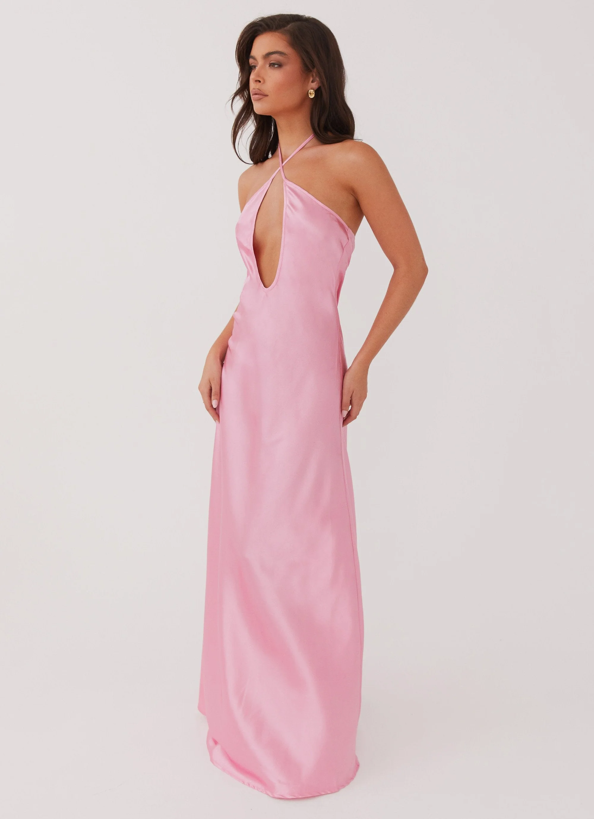 Noir Symphony Maxi Dress - Pink - Image 3