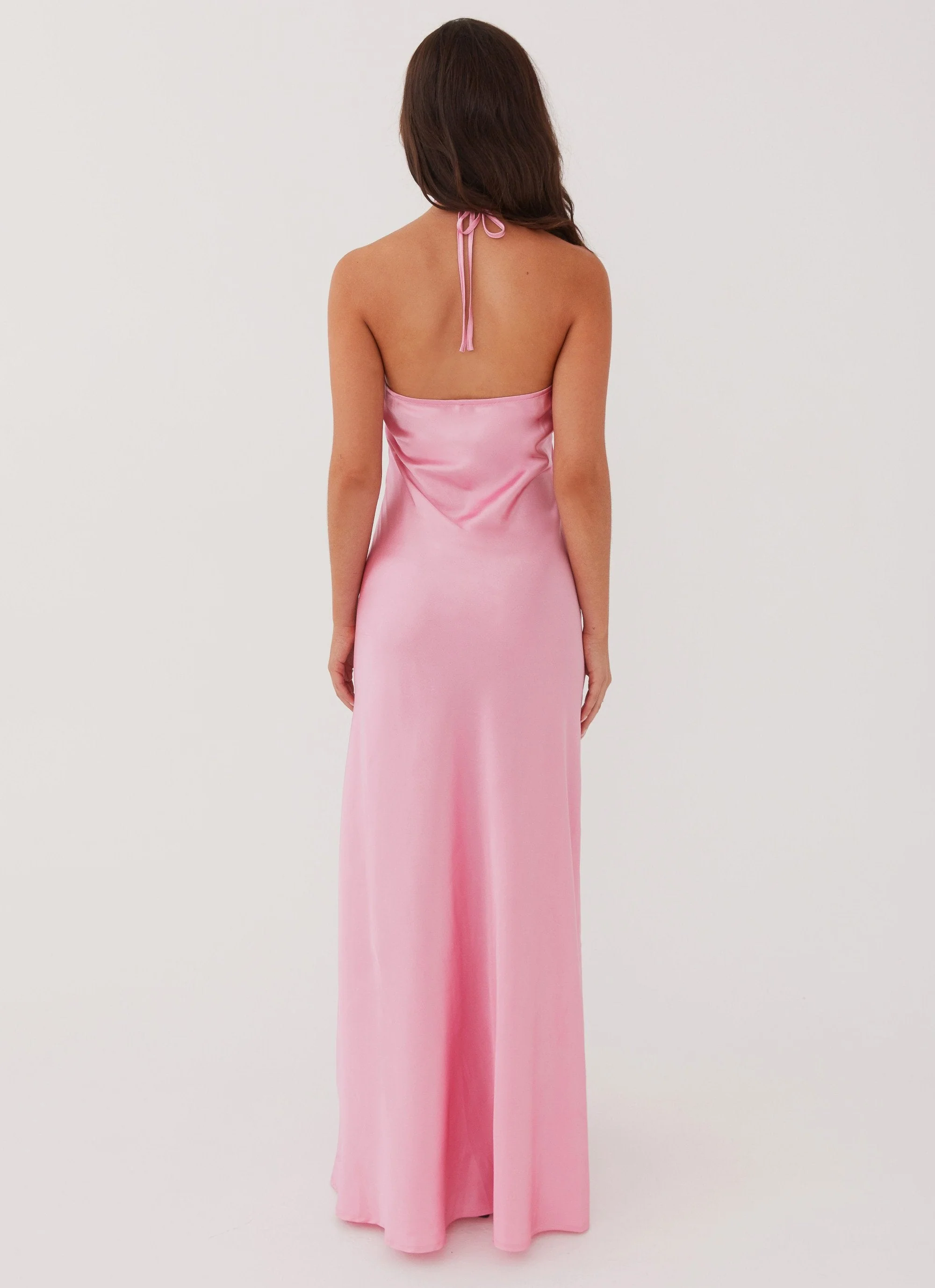 Noir Symphony Maxi Dress - Pink - Image 5