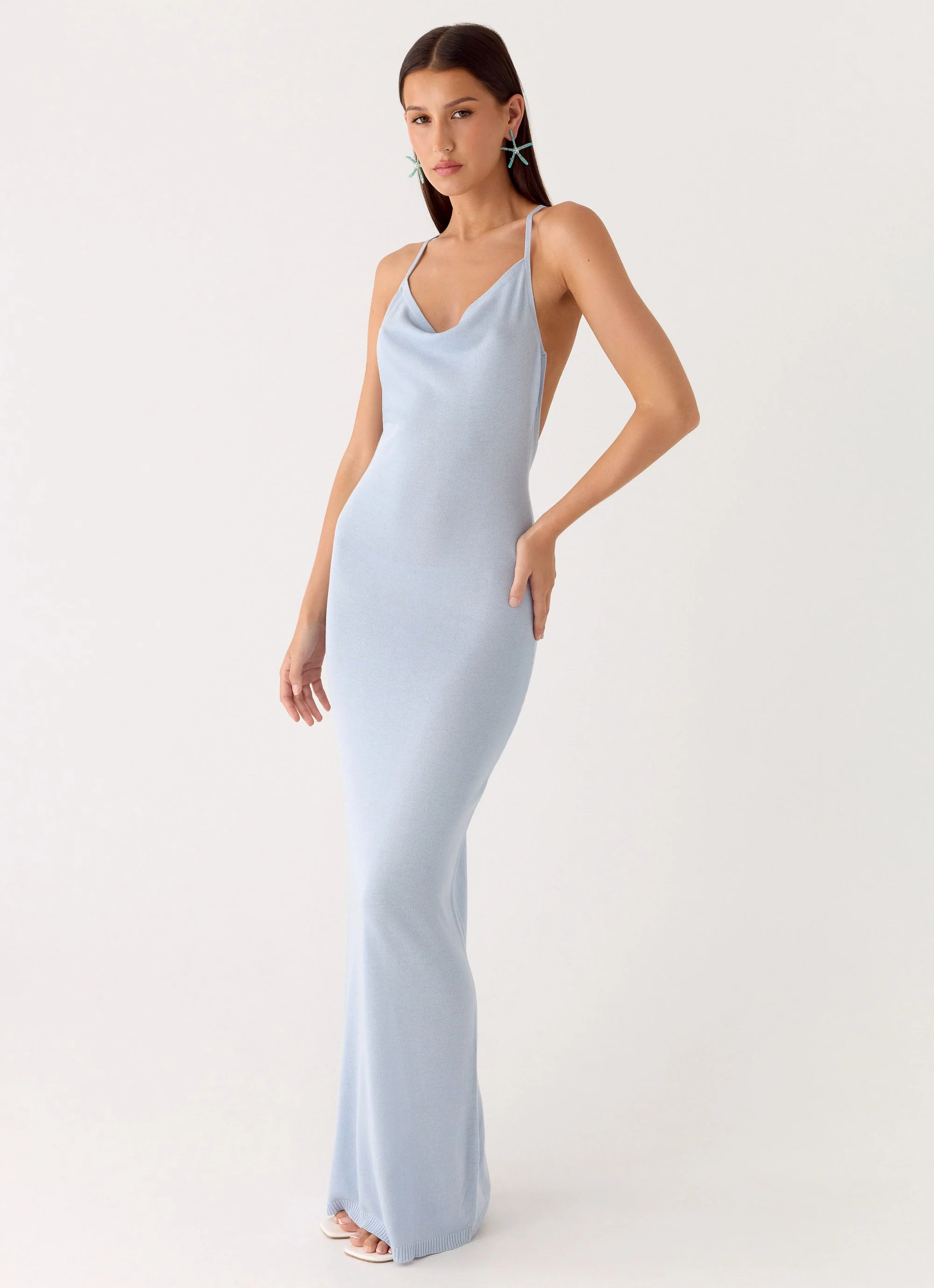 Nomad Muse Maxi Dress - Blue - Image 5