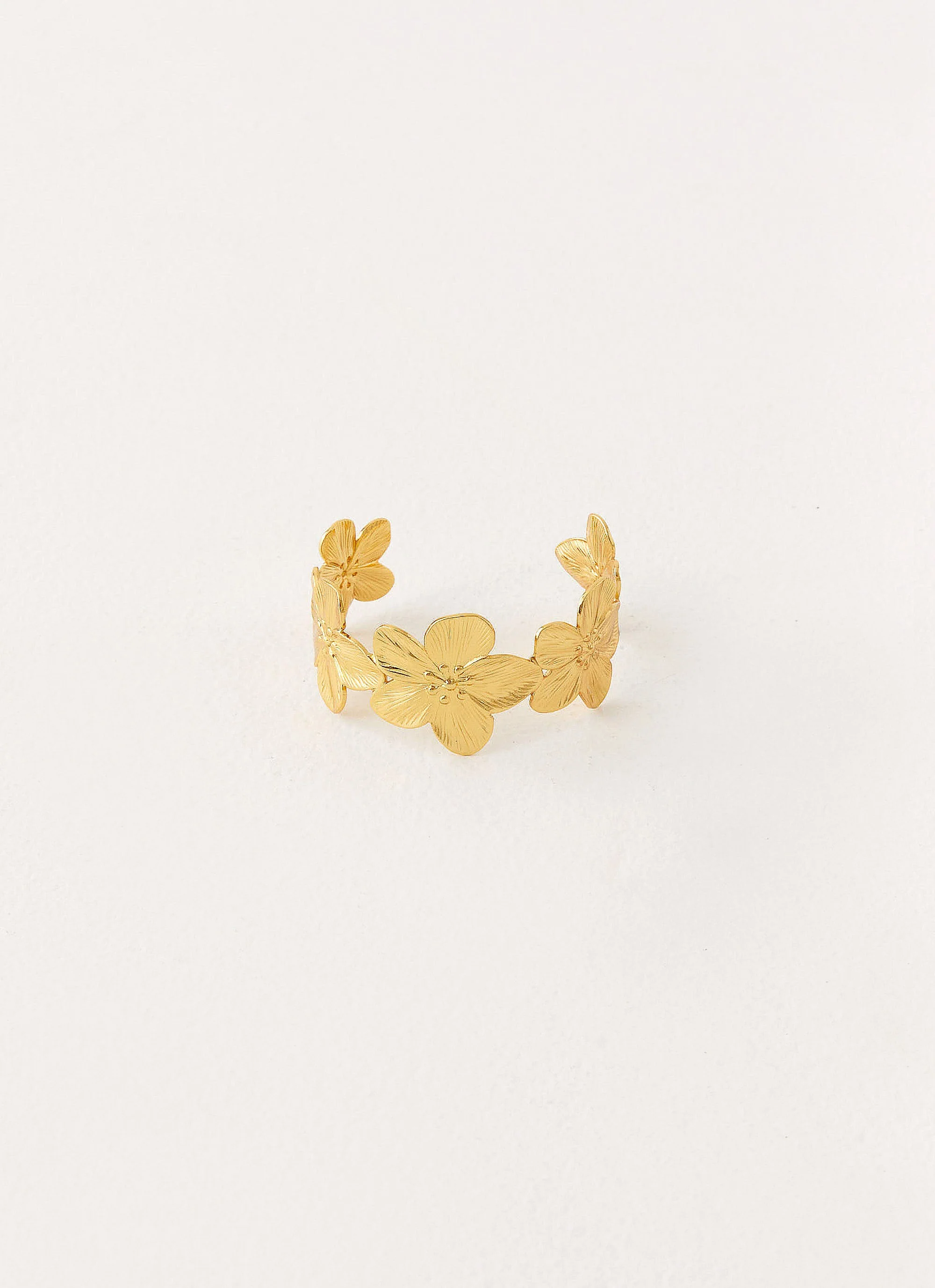 Nurture Flower Bracelet - Gold - Image 4