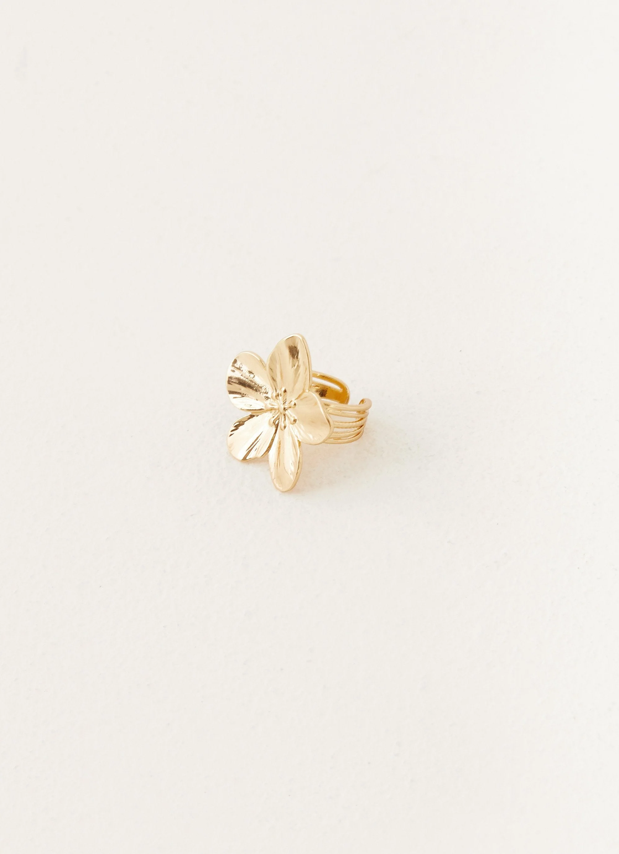 Nurture Flower Ring - Gold - Image 4