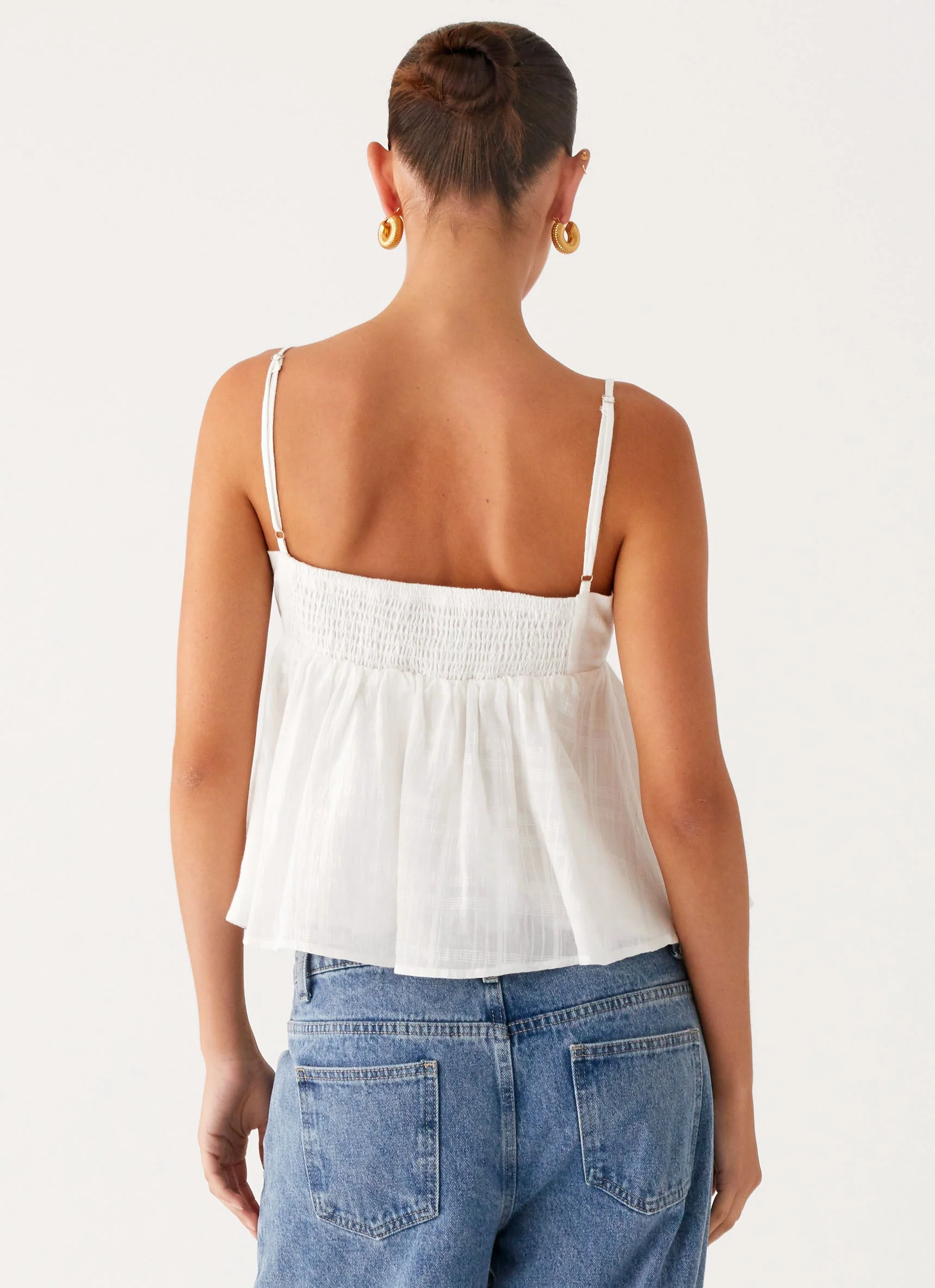Obliviate Cami Top - White - Image 4