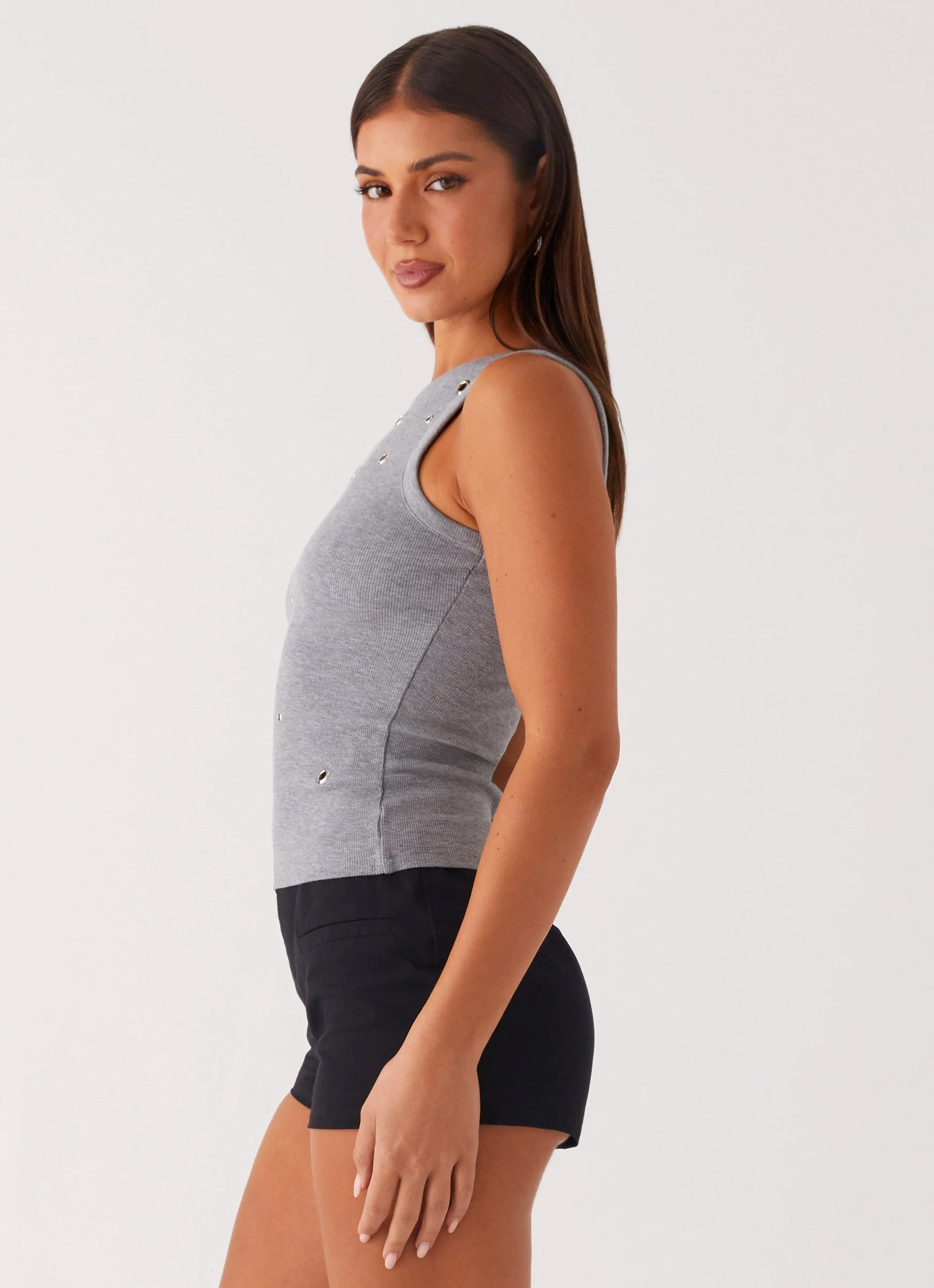 Oblivion Tank Top - Grey - Image 2