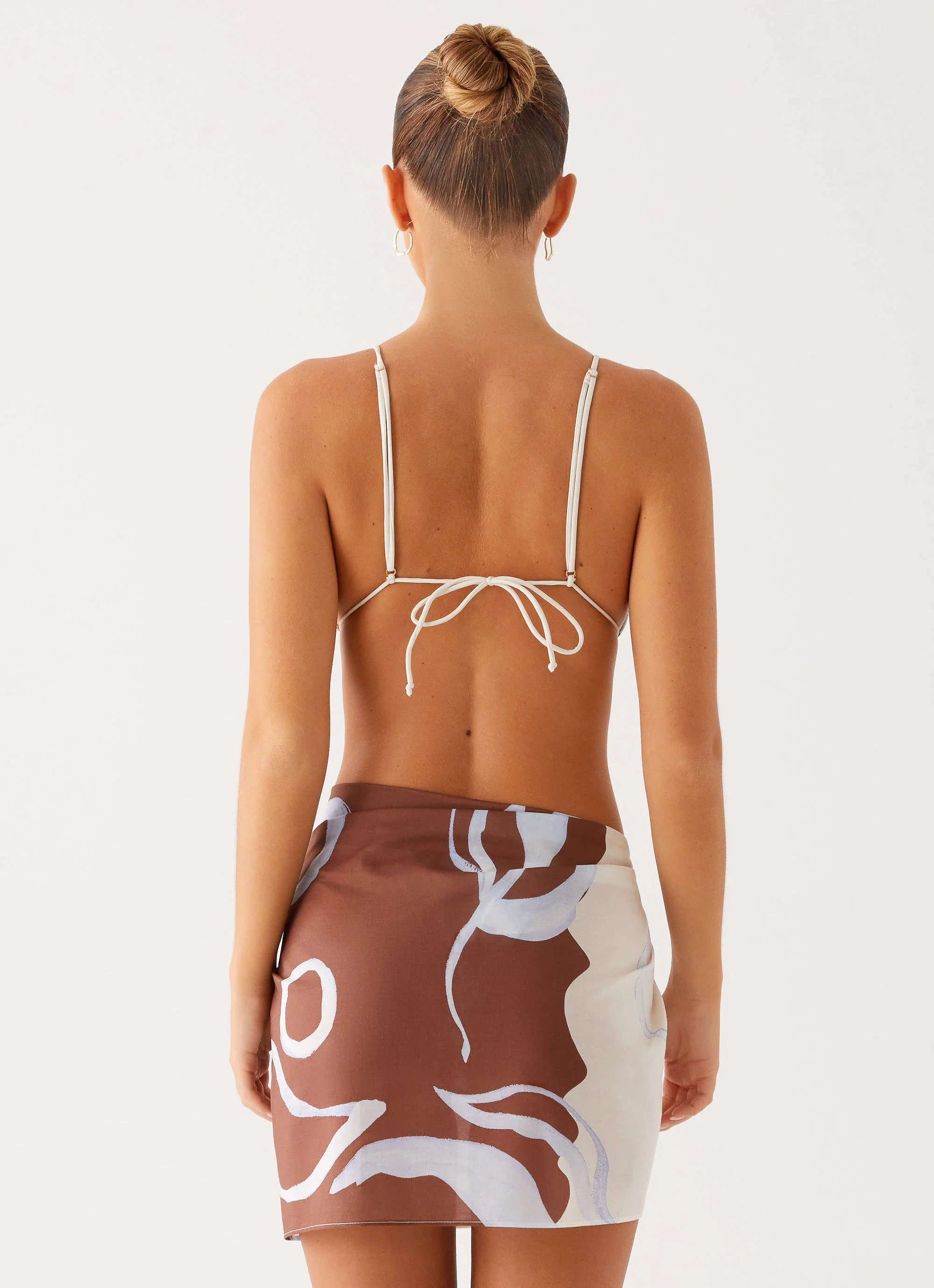 Ocean Is Calling Mini Sarong - Bloom Wave Print - Image 3