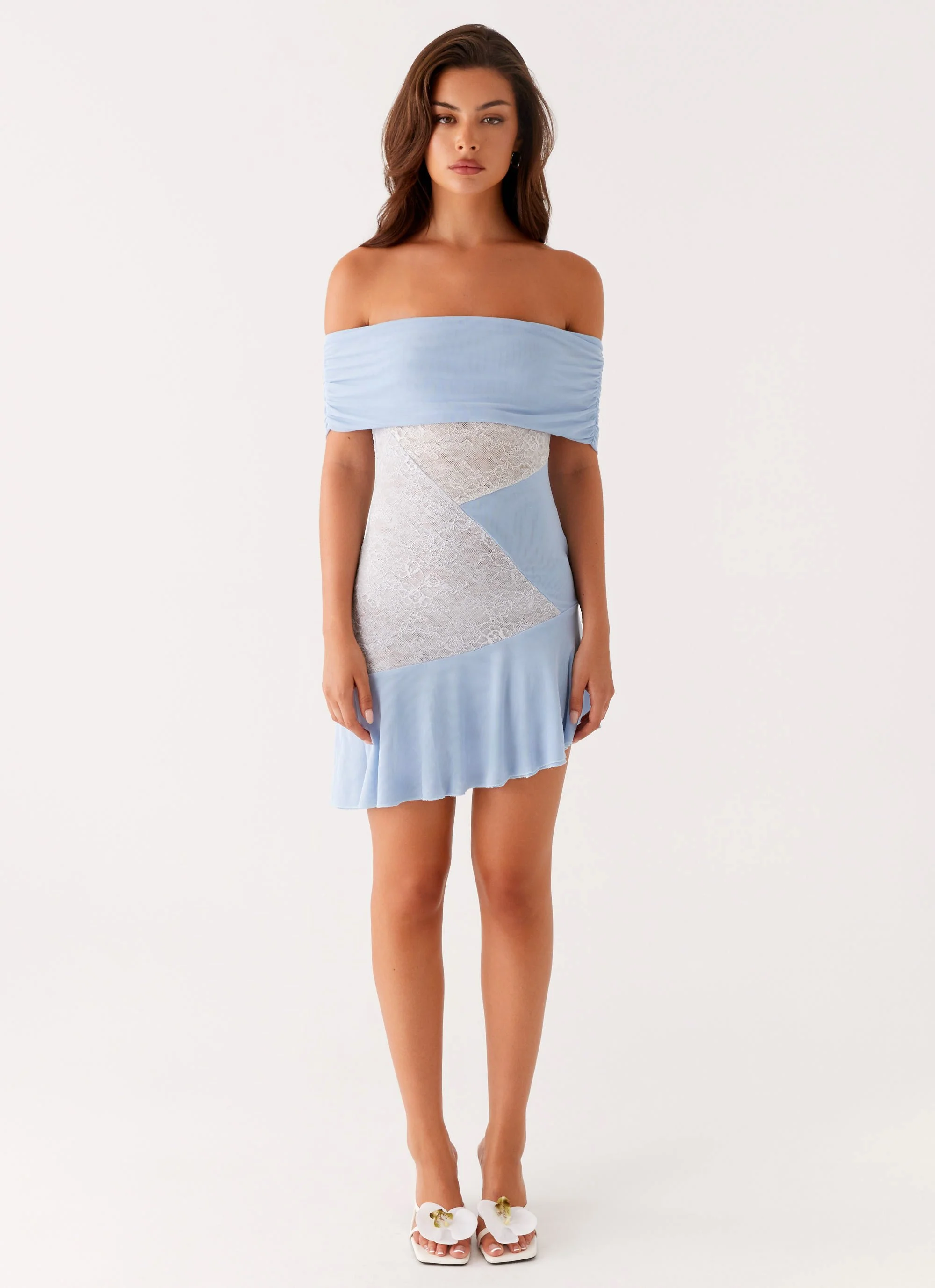 Ocean Road Mini Dress - Blue - Image 2