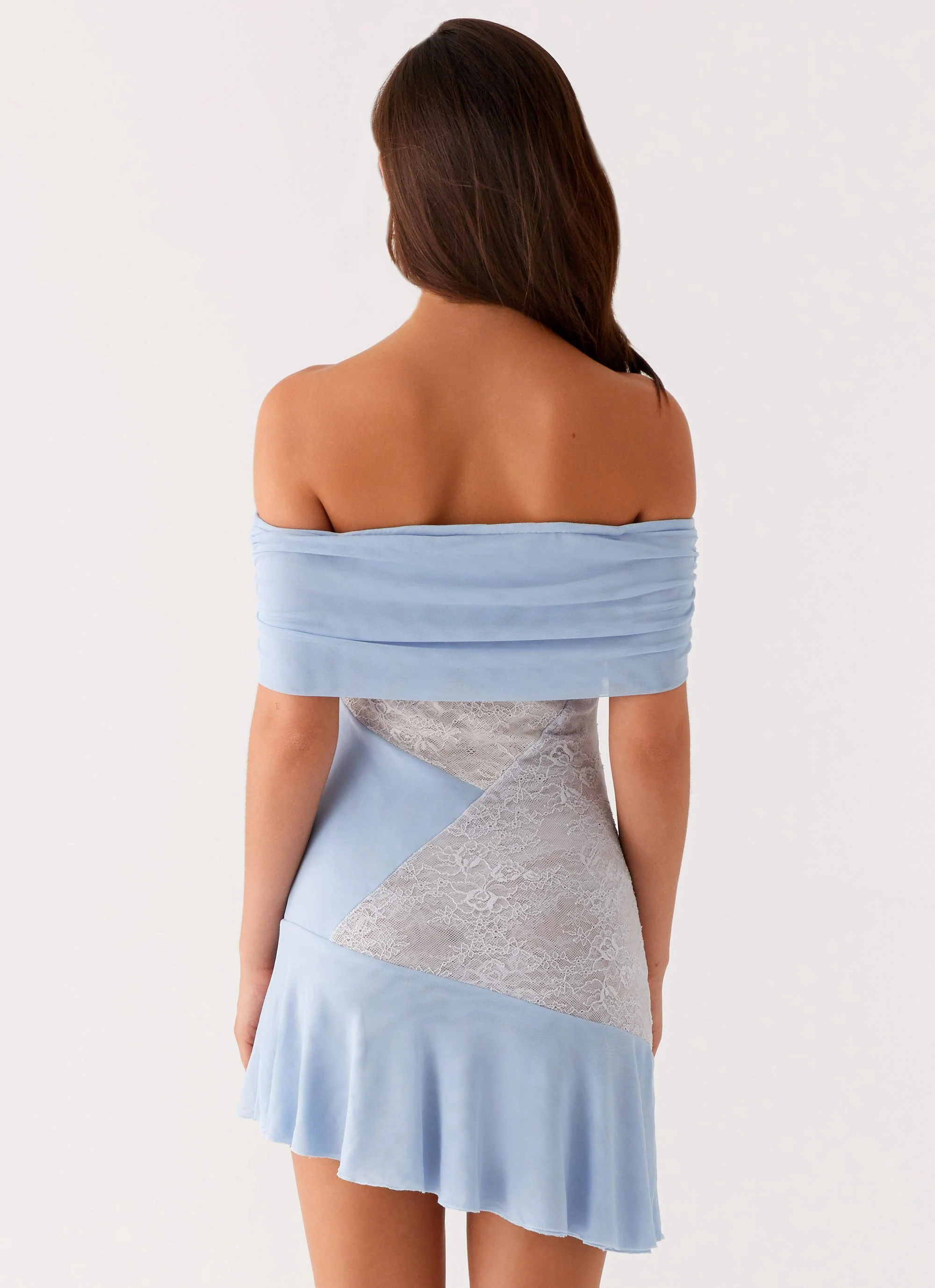 Ocean Road Mini Dress - Blue - Image 4