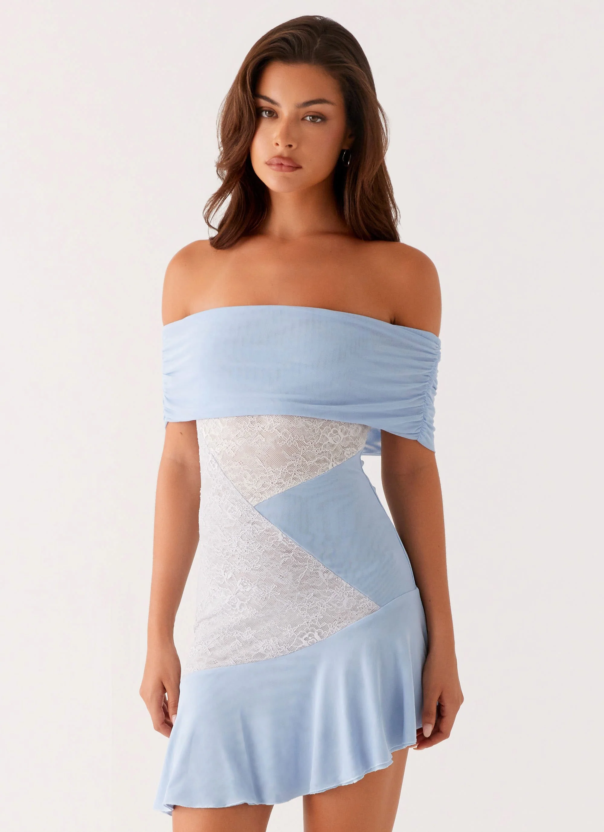 Ocean Road Mini Dress - Blue - Image 6