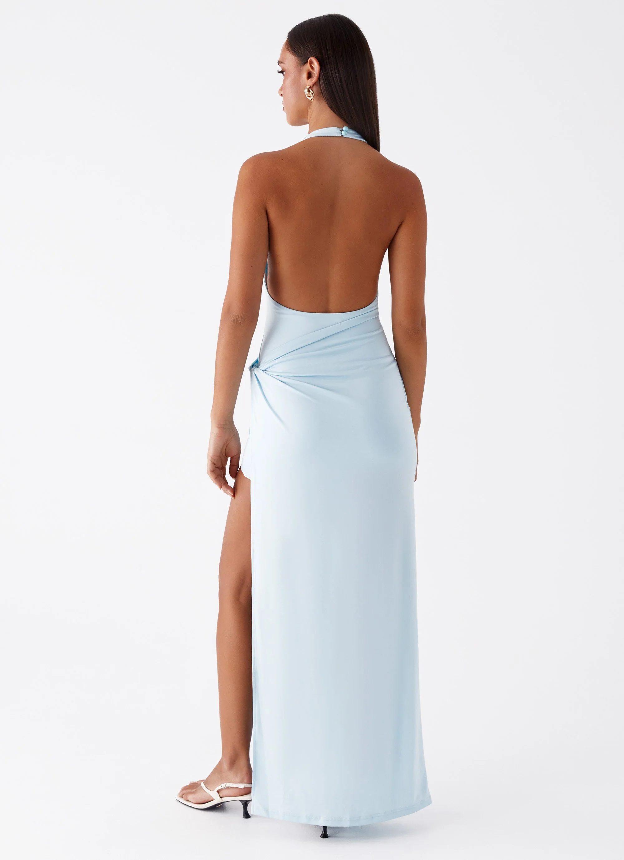 Oceana Maxi Dress - Blue - Image 3