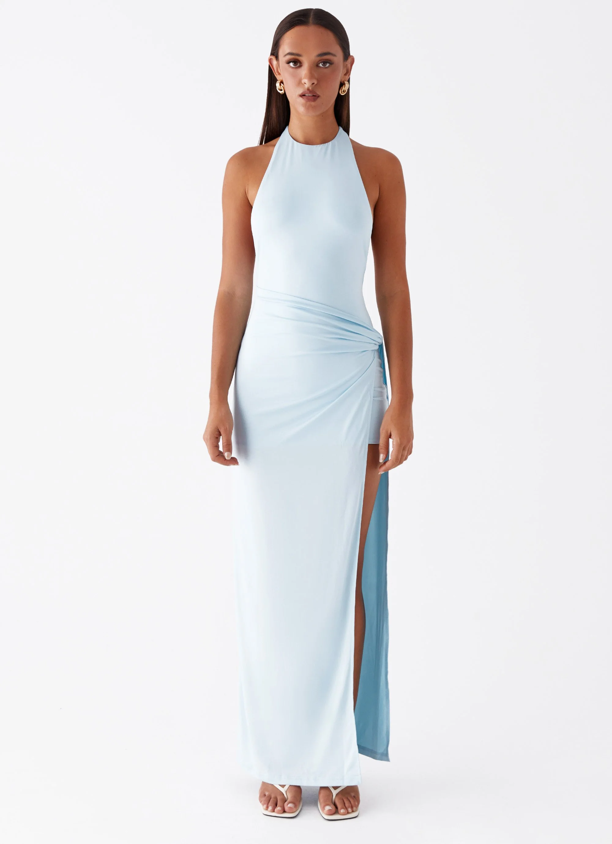 Oceana Maxi Dress - Blue - Image 6