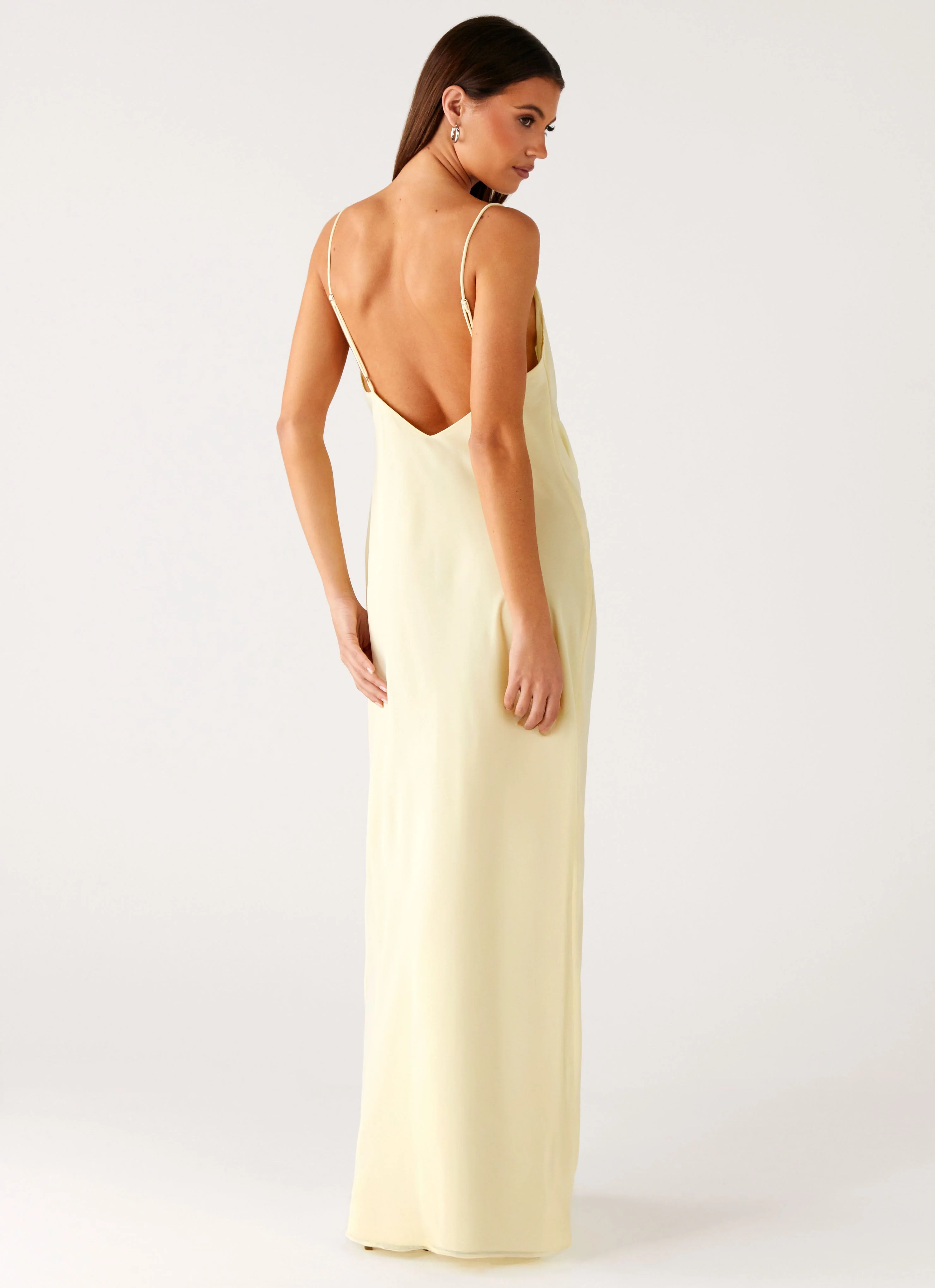 Oliana Maxi Dress - Yellow - Image 3